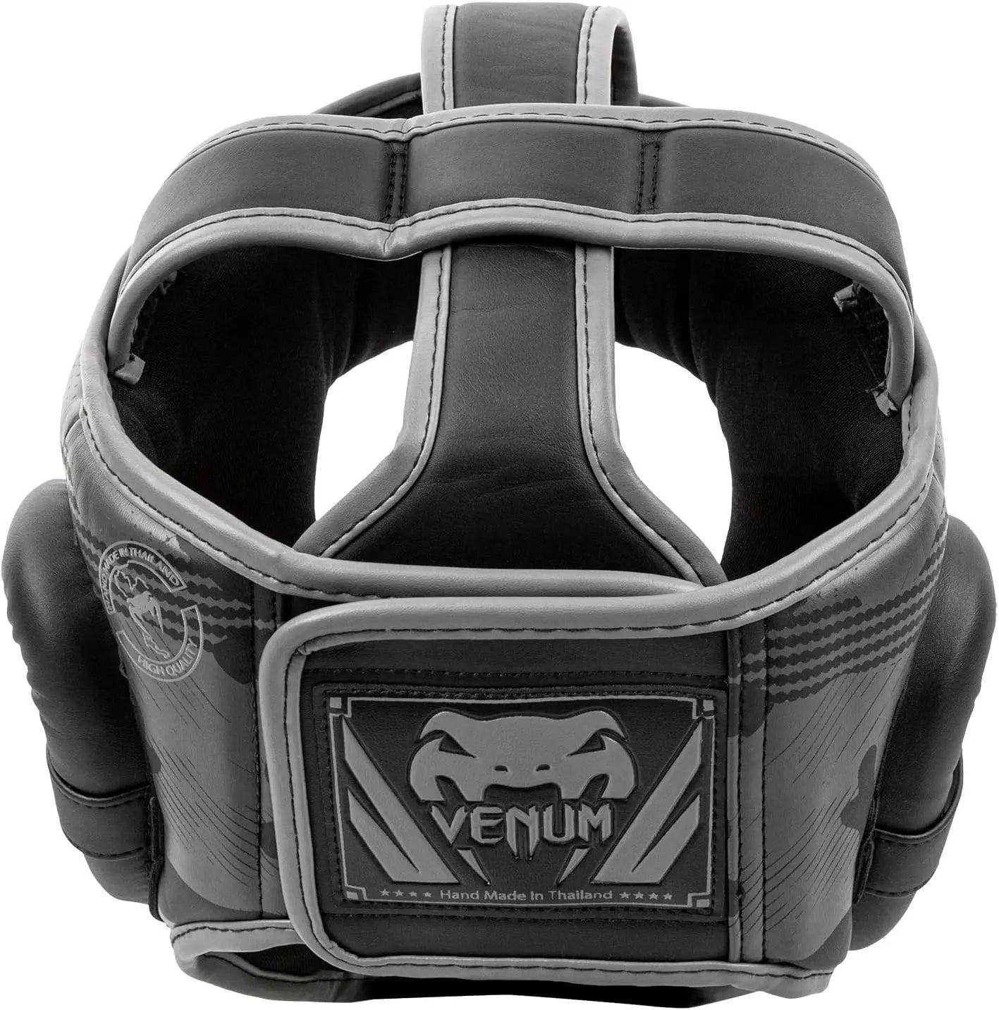 Venum Elite Headgear - Black/Dark Camo, One Size The Champ Gear