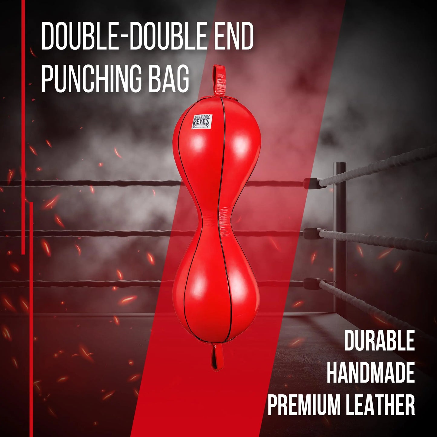 CLETO REYES Double-Double End Punching Bag for Boxing Workout Practice Gym Training Equipment, MMA, Kickboxing, Muay Thai The Champ Gear