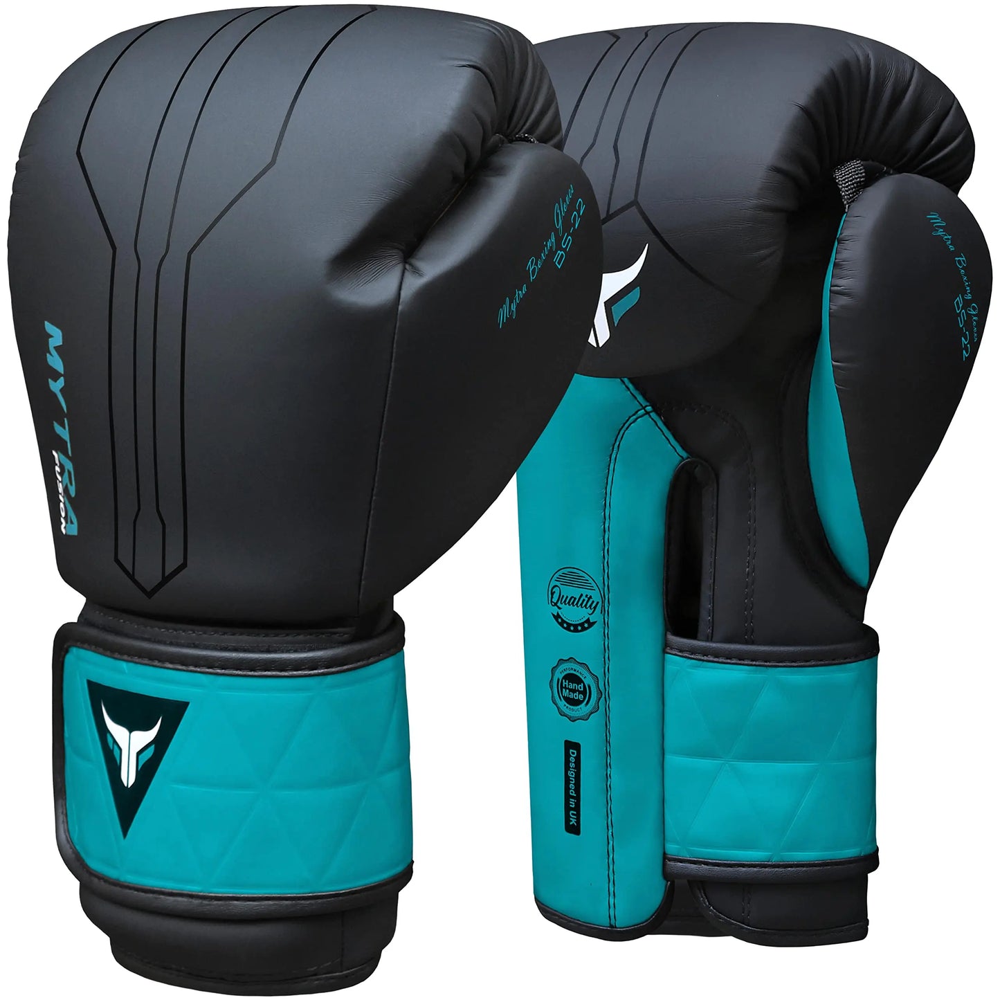 Mytra Fusion Boxing Gloves Included with Free Hand Wraps Punching Gloves MMA Training Muay Thai Gloves Men & Women Kickboxing Gloves The Champ Gear