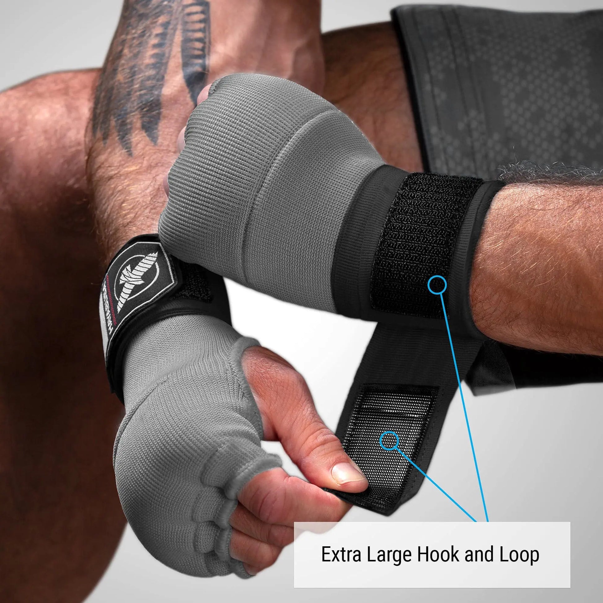 Hayabusa Quick Gel Boxing Hand Wrap Gloves - The Champ Gear