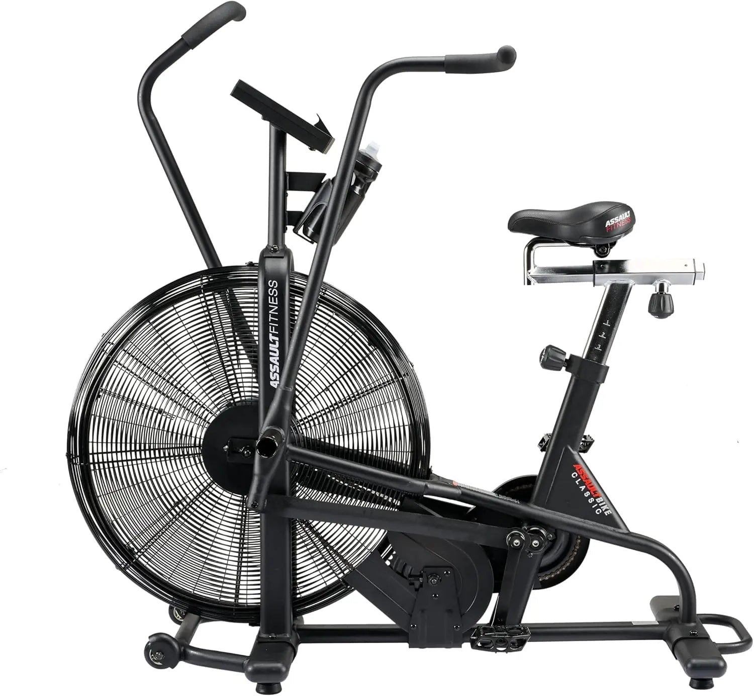 Assault Fitness Products Assault Air Bike Trainer, Black - The Champ Gear