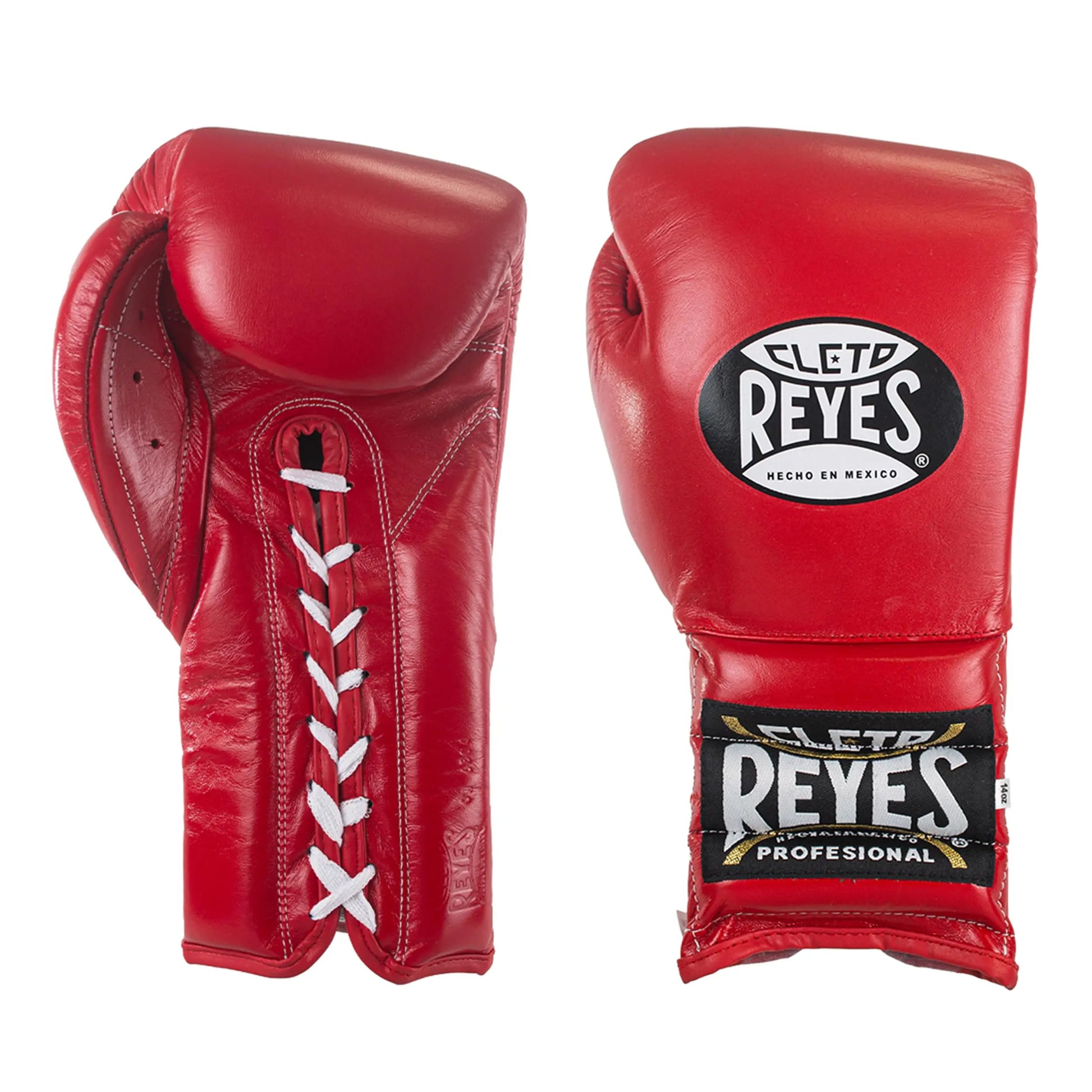 CLETO REYES Traditional Professional Boxing Gloves with Laces for Training, Sparring and Heavy Punching Bags for Men and Women, MMA, Kickboxing, Muay Thai The Champ Gear