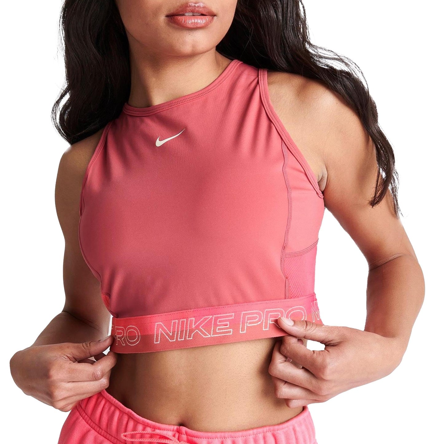 Nike Pro Dri-FIT Women's Cropped Training Tank The Champ Gear