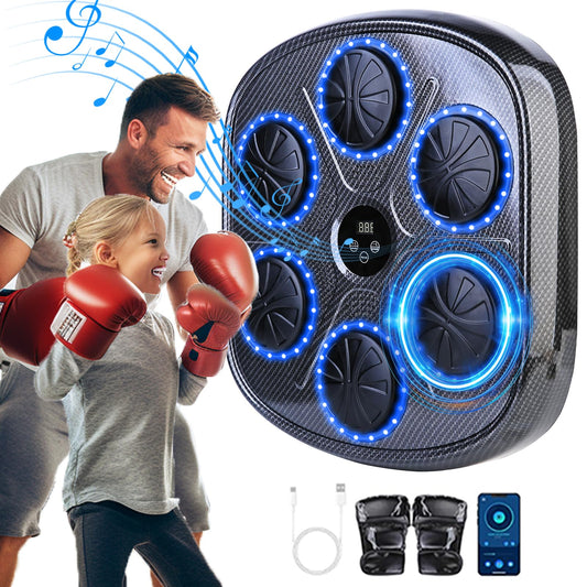 Inspack Machine de boxe musicale The Champ Gear