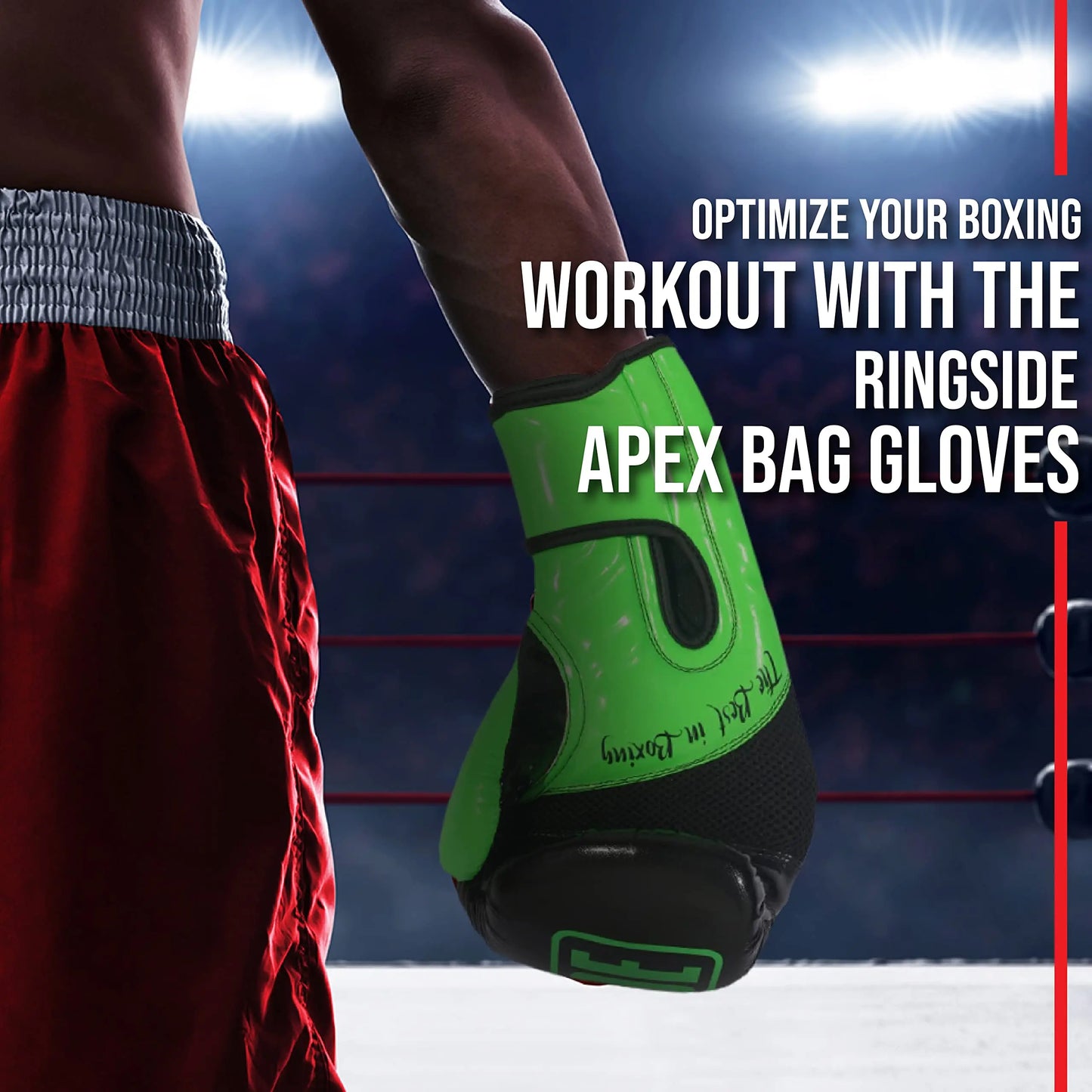 Ringside Apex Bag Gloves - The Champ Gear