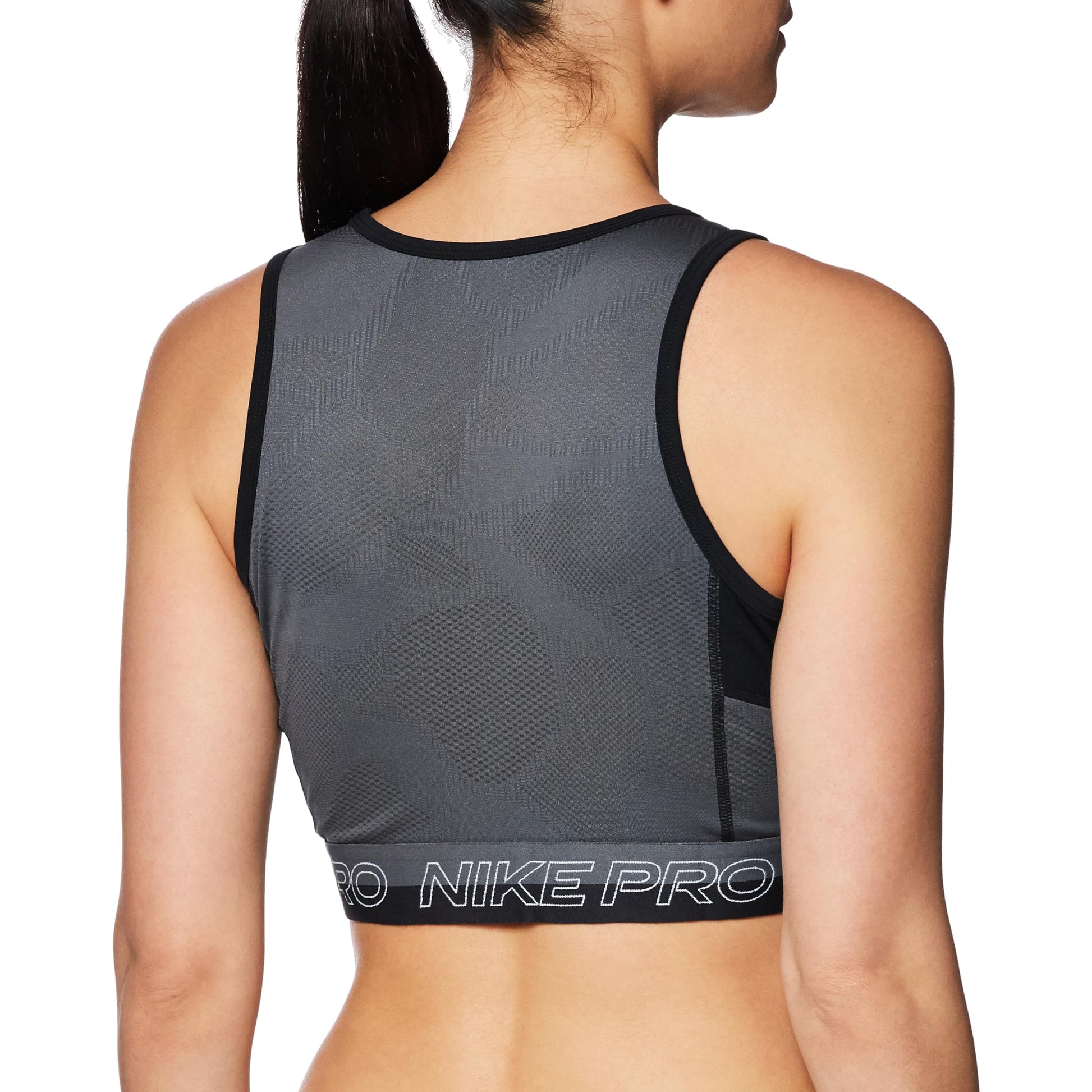 Nike Pro Dri-FIT Women's Cropped Training Tank The Champ Gear