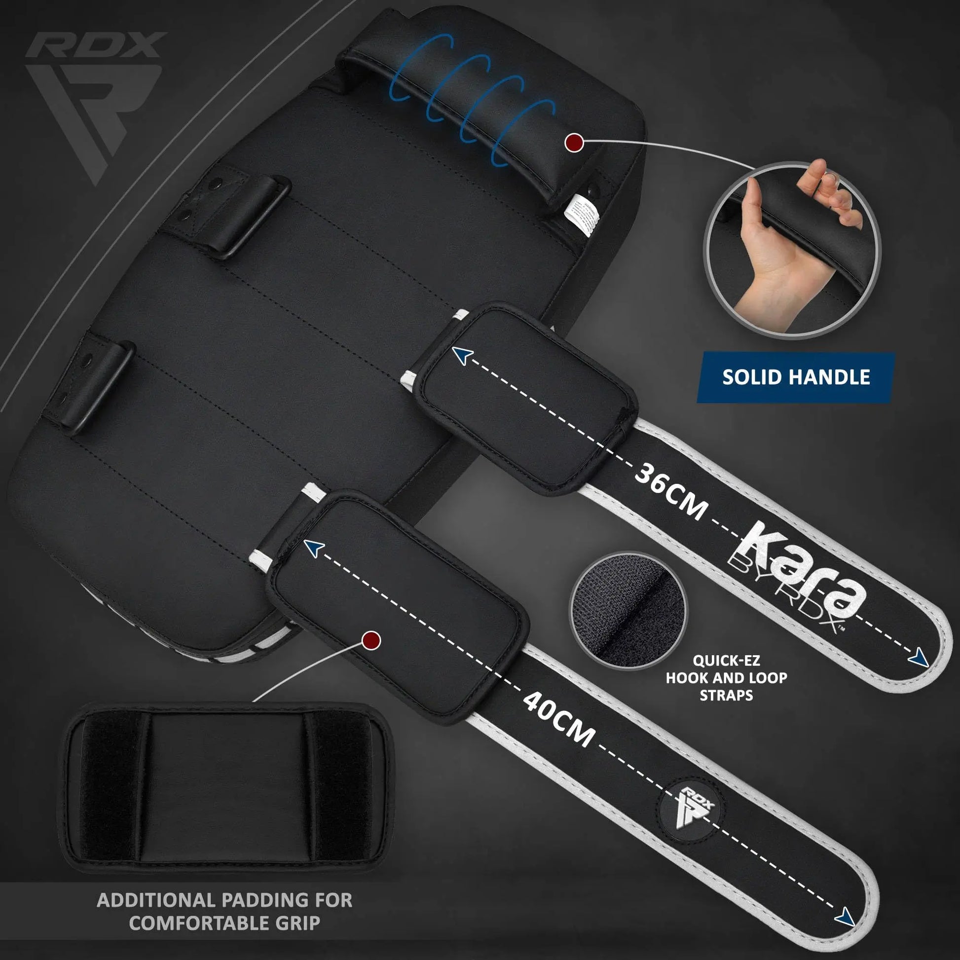 RDX | Thai Pads Curved Kickboxing Shield - The Champ Gear