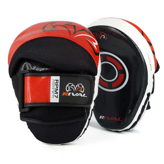 RIVAL Boxing RPM7 Fitness Plus Punch Mitts - Curved Striking Surface - The Champ Gear