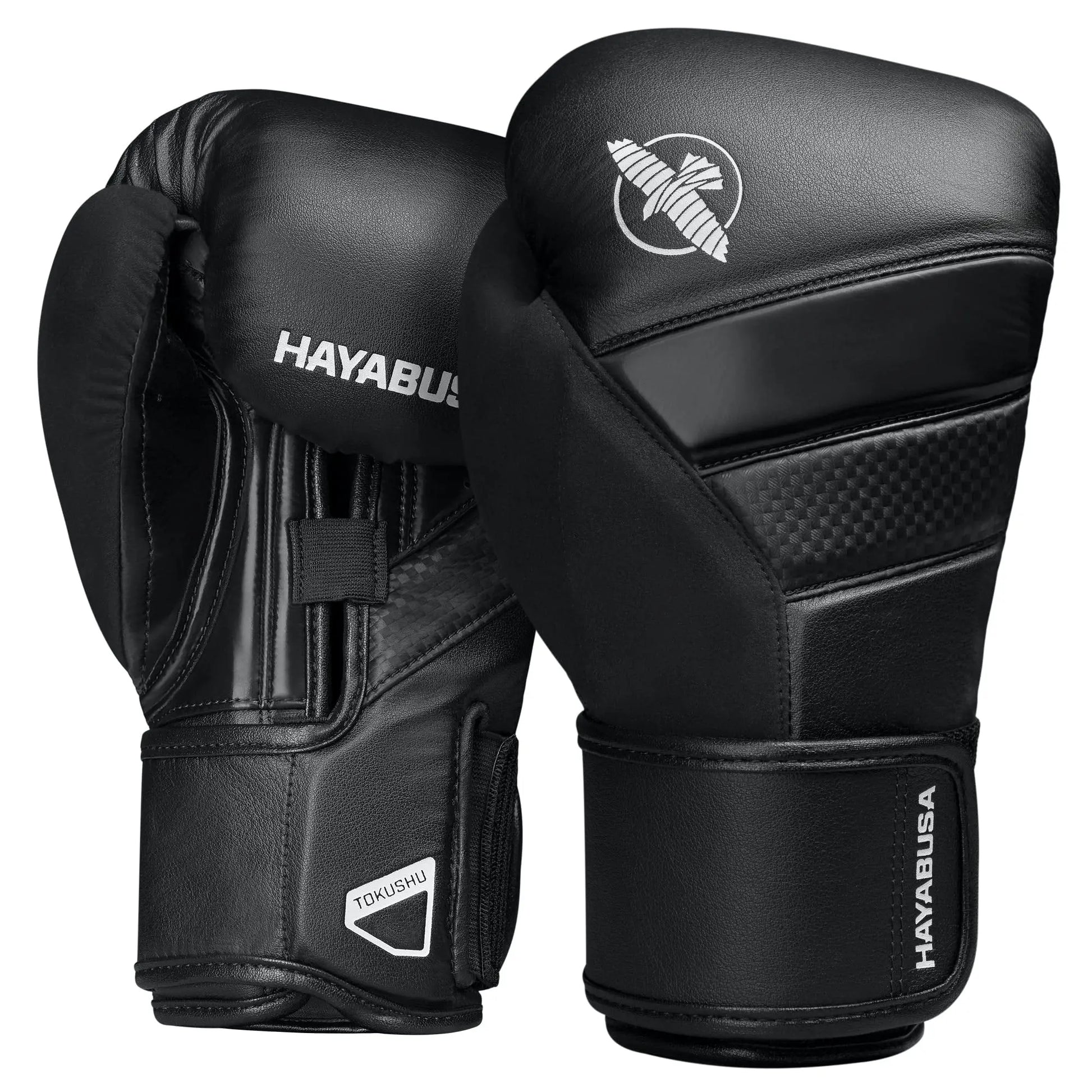 Hayabusa T3 Boxing Gloves for Men and Women Wrist and Knuckle Protection, Dual-X Hook and Loop Closure, Splinted Wrist Support, 5 Layer Foam Knuckle Padding The Champ Gear