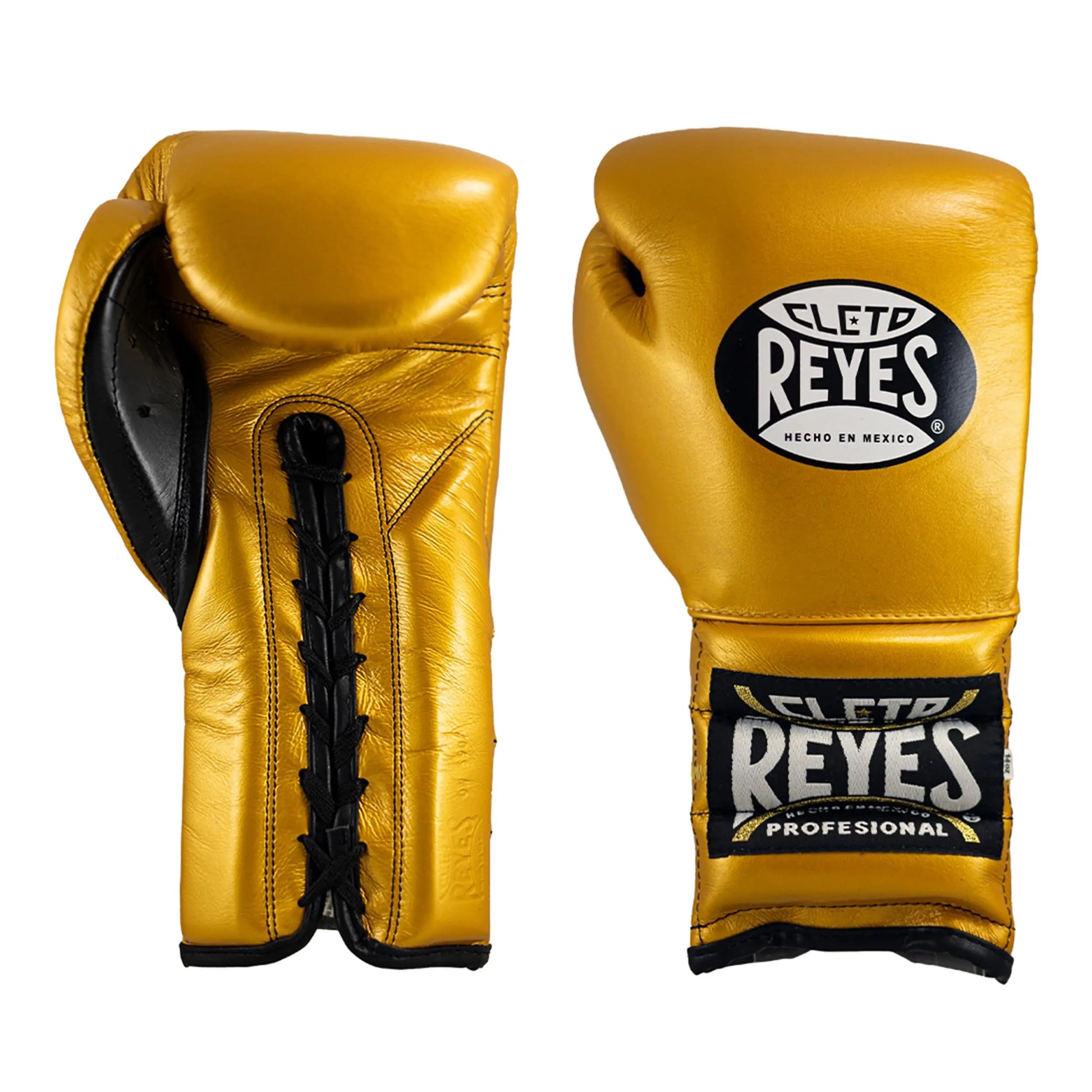 CLETO REYES Traditional Professional Boxing Gloves with Laces for Training, Sparring and Heavy Punching Bags for Men and Women, MMA, Kickboxing, Muay Thai The Champ Gear