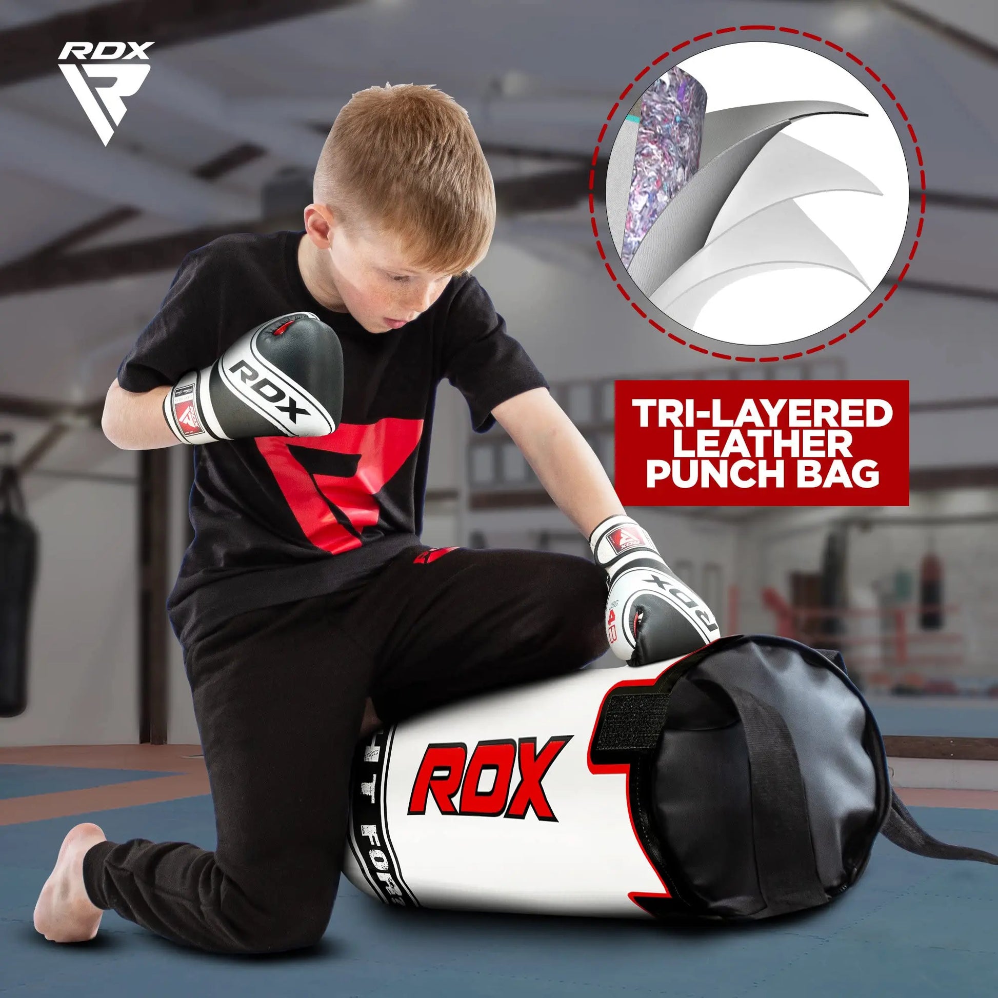 RDX Kids Punching Bag Set 2FT – Unfilled, Gloves & Mitts for MMA,  Kickboxing - The Champ Gear