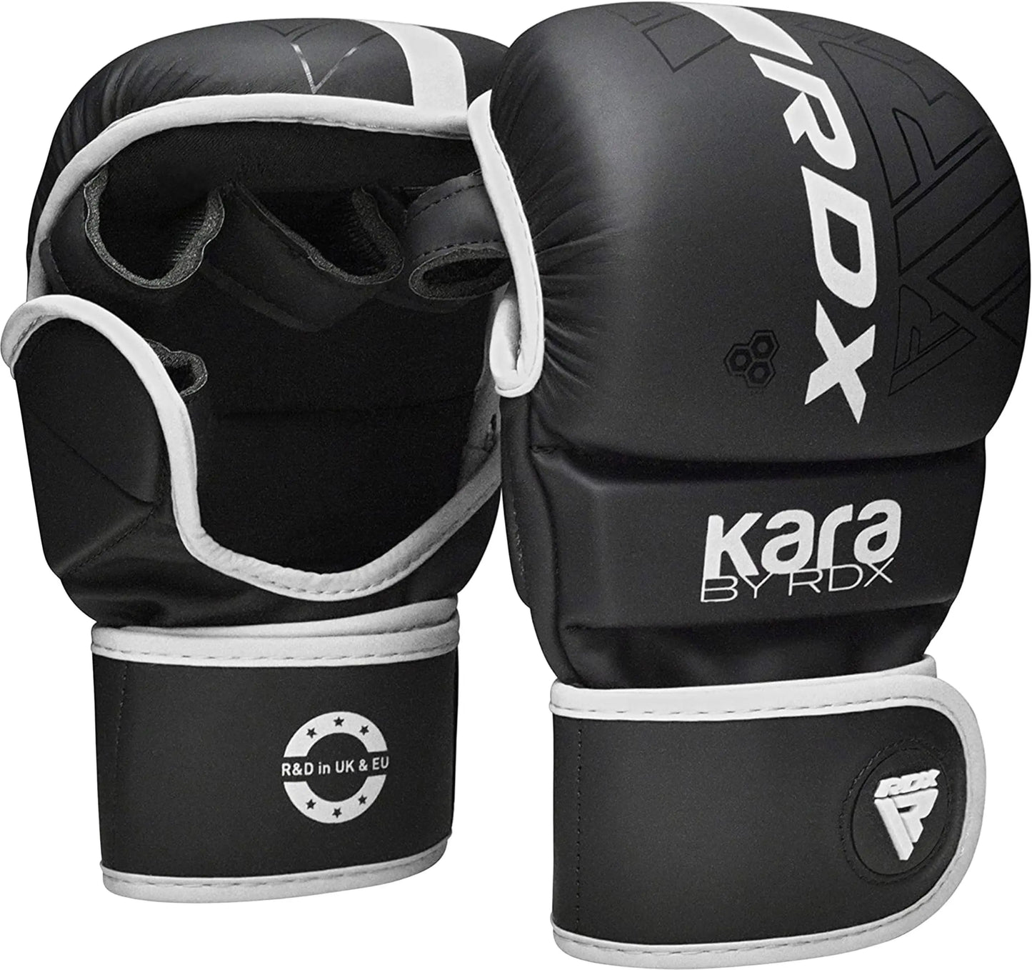 RDX MMA Hybrid Gloves – Open Palm, Maya Hide Leather - The Champ Gear