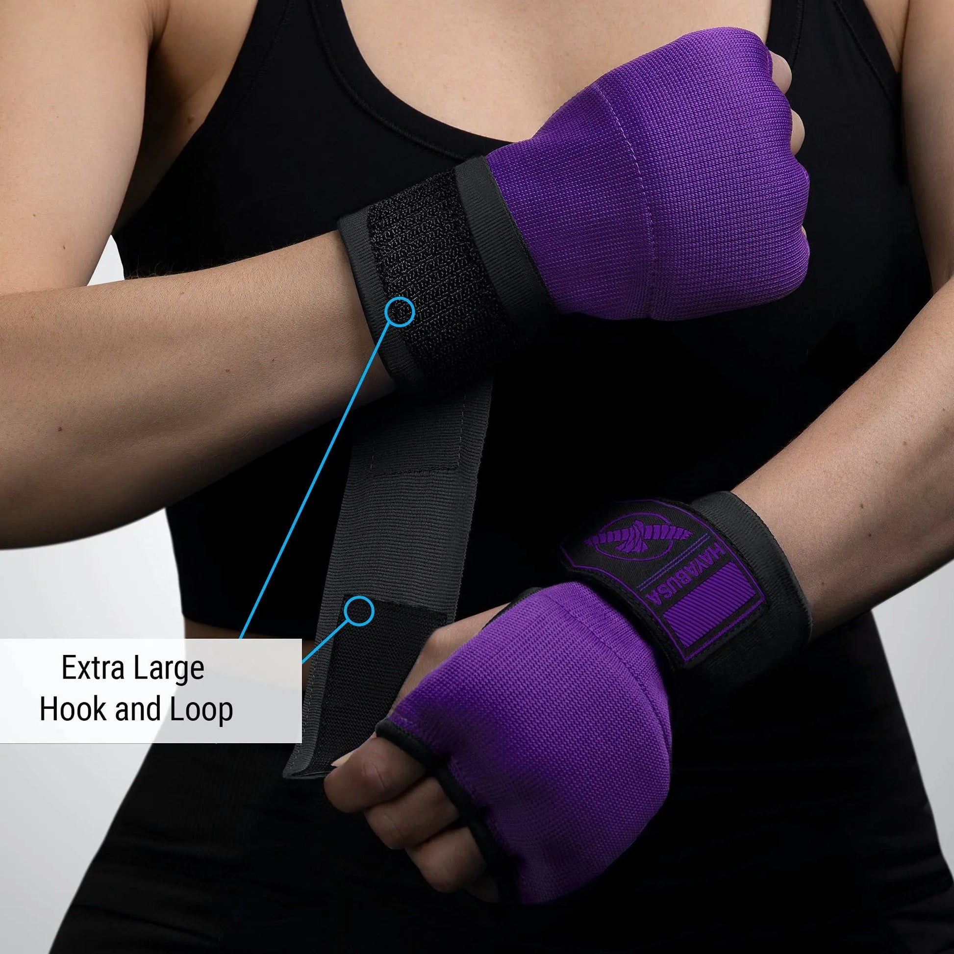 Hayabusa Quick Gel Boxing Hand Wrap Gloves - The Champ Gear