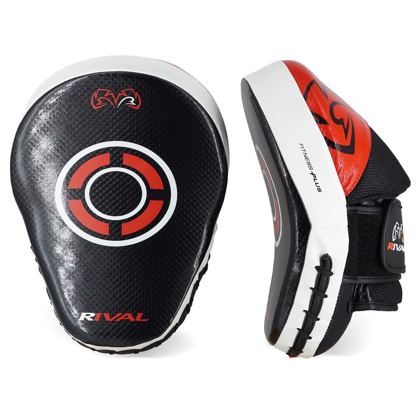 RIVAL Boxing RPM7 Fitness Plus Punch Mitts - Curved Striking Surface - The Champ Gear