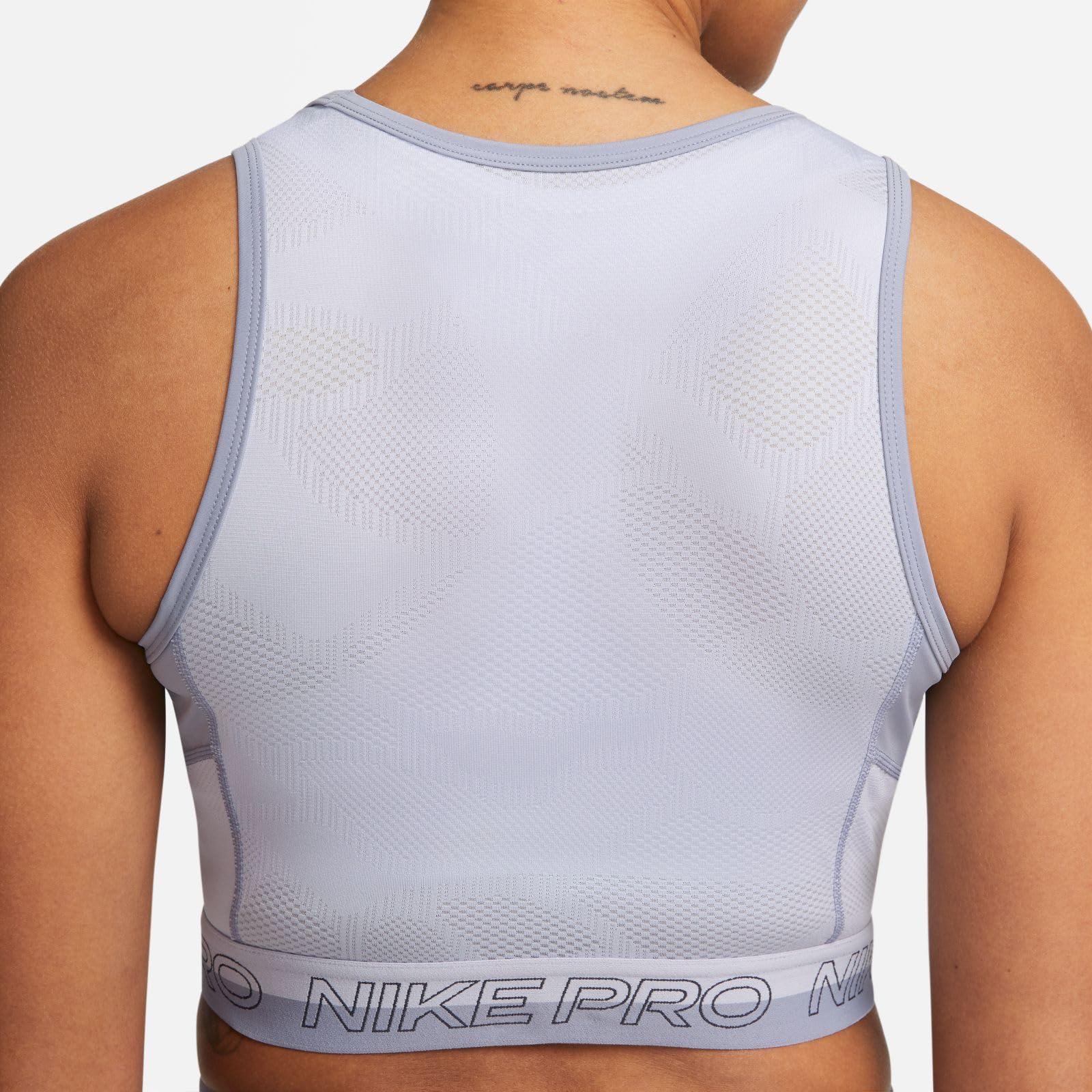 Nike Pro Dri-FIT Women's Cropped Training Tank The Champ Gear