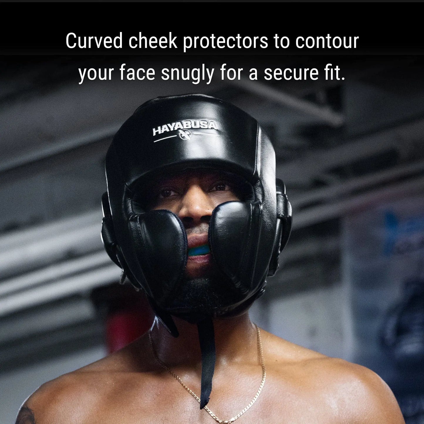 Hayabusa Pro Traditional Leather Boxing Headgear - The Champ Gear