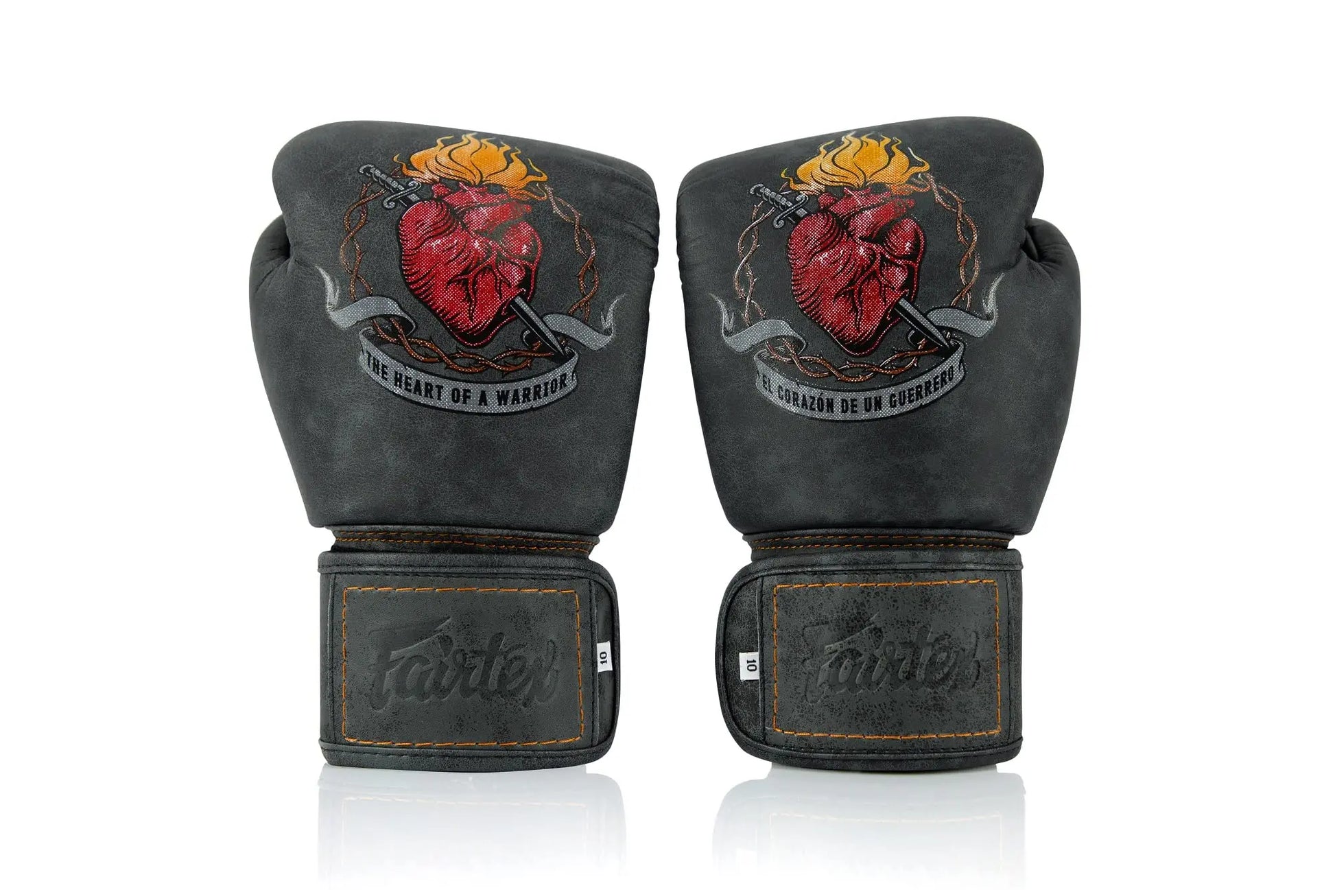 Fairtex Heart of a Warrior Boxing Gloves - The Champ Gear