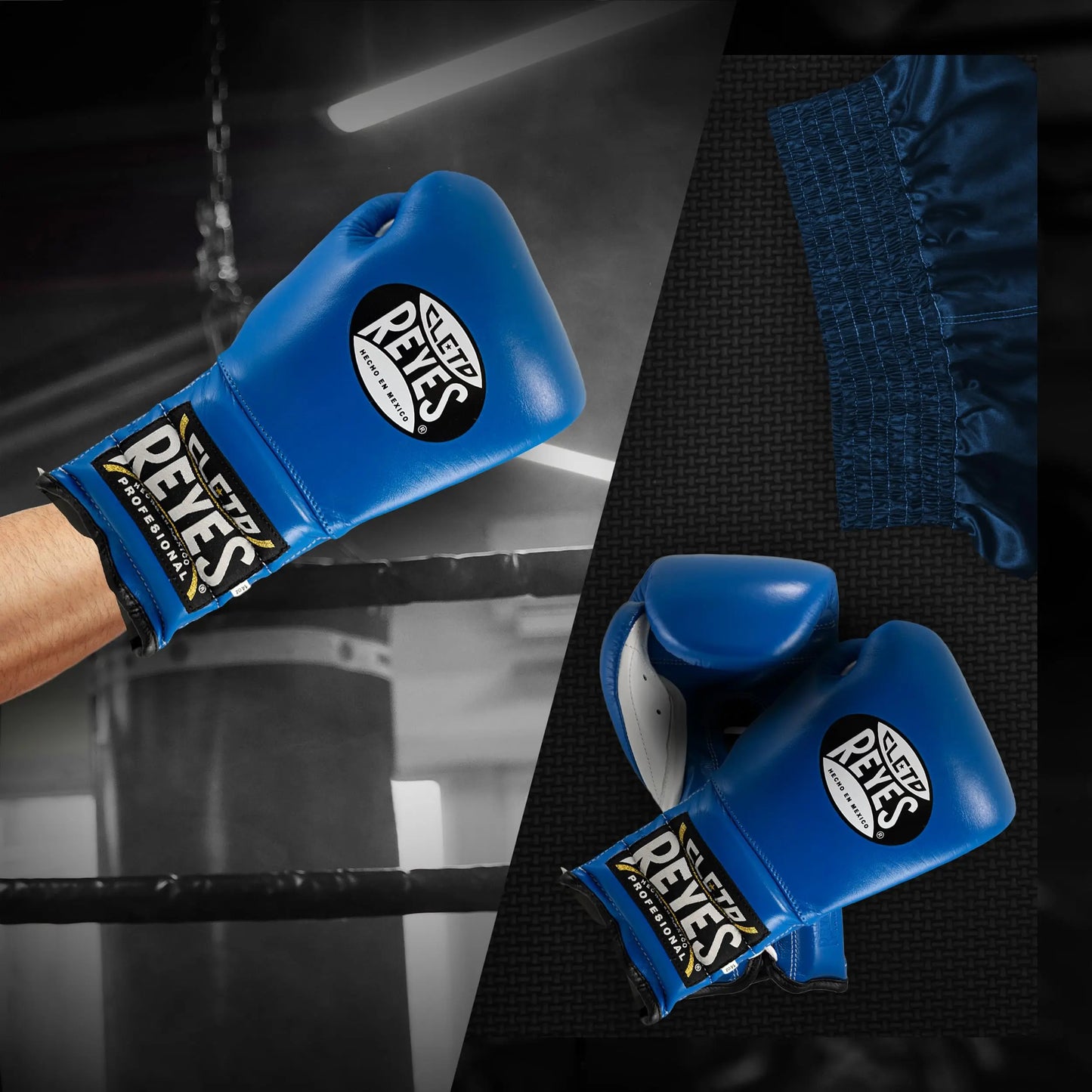 CLETO REYES Traditional Professional Boxing Gloves with Laces for Training, Sparring and Heavy Punching Bags for Men and Women, MMA, Kickboxing, Muay Thai The Champ Gear