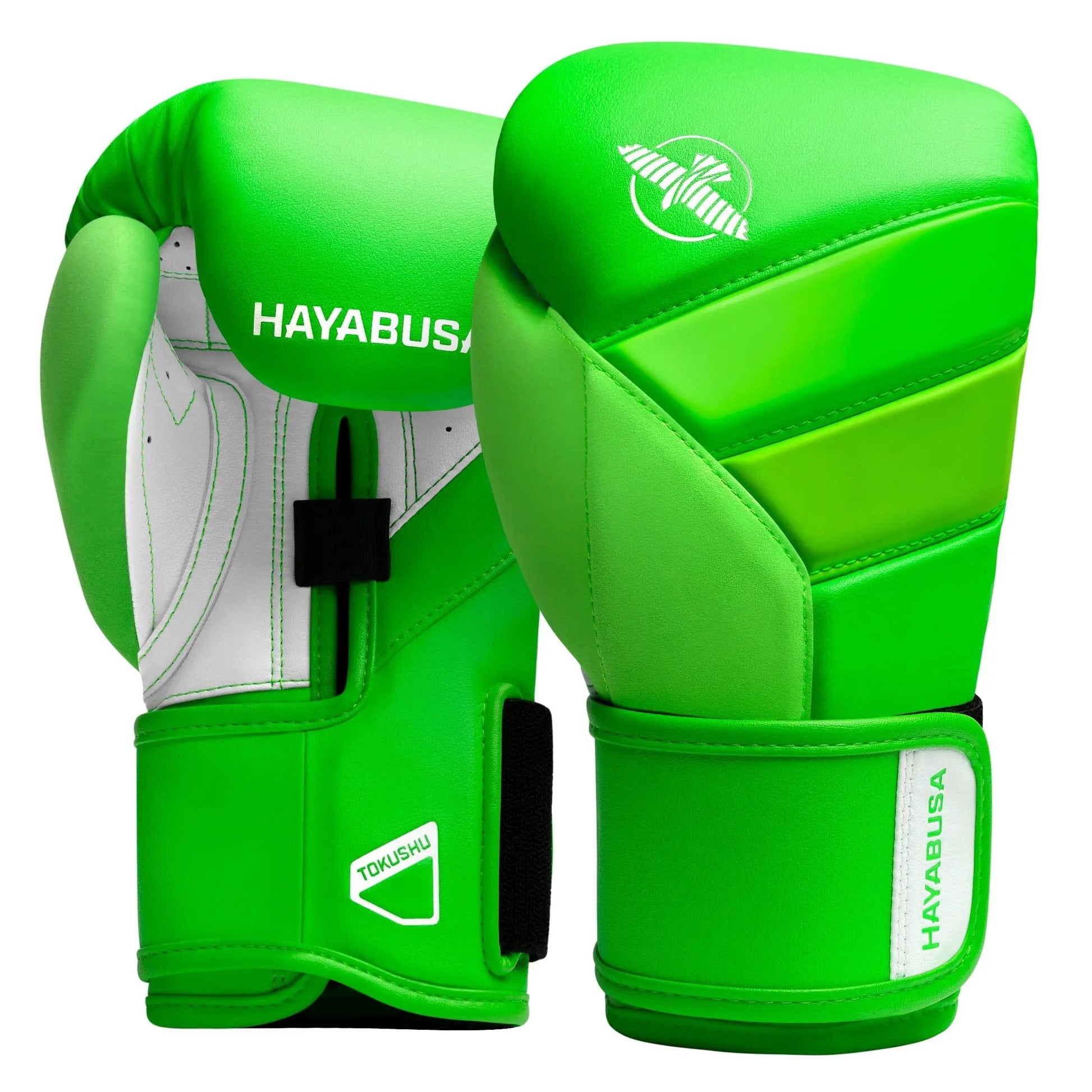 Hayabusa T3 Boxing Gloves for Men and Women Wrist and Knuckle Protection, Dual-X Hook and Loop Closure, Splinted Wrist Support, 5 Layer Foam Knuckle Padding The Champ Gear