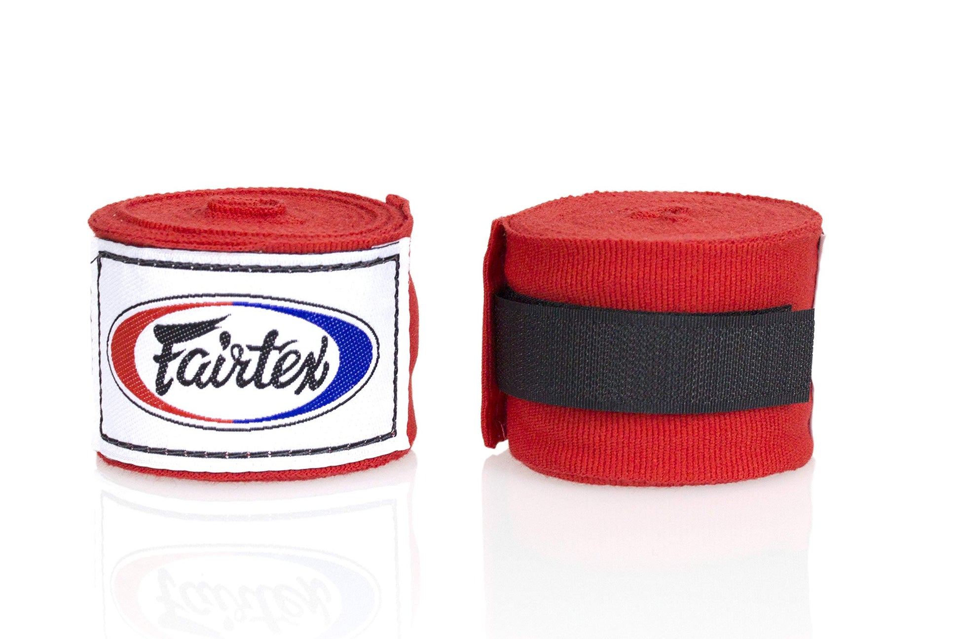 Fairtex HW2 Elastic Cotton Handwraps, 120' and 180" Full Length Hand Wraps-Many Colors The Champ Gear