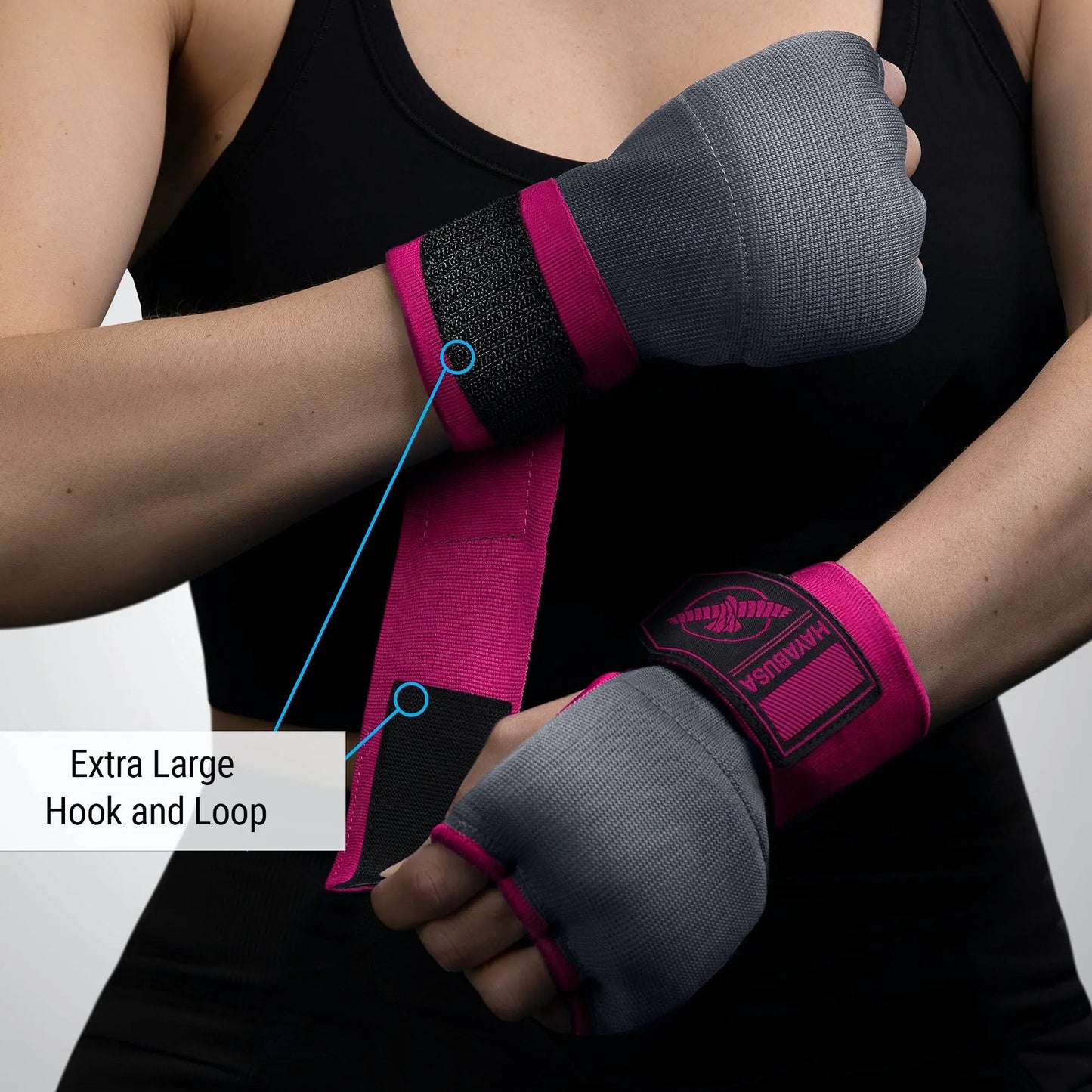 Hayabusa Quick Gel Boxing Hand Wrap Gloves - The Champ Gear