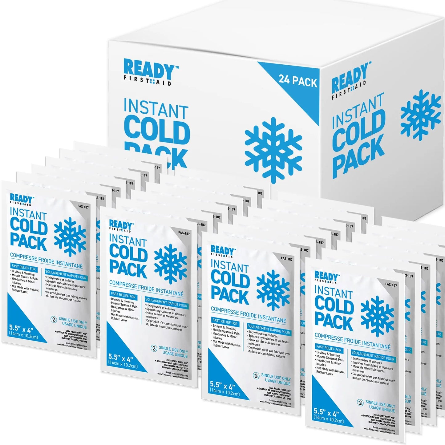 Instant Cold Pack, (Cases of 24) - The Champ Gear