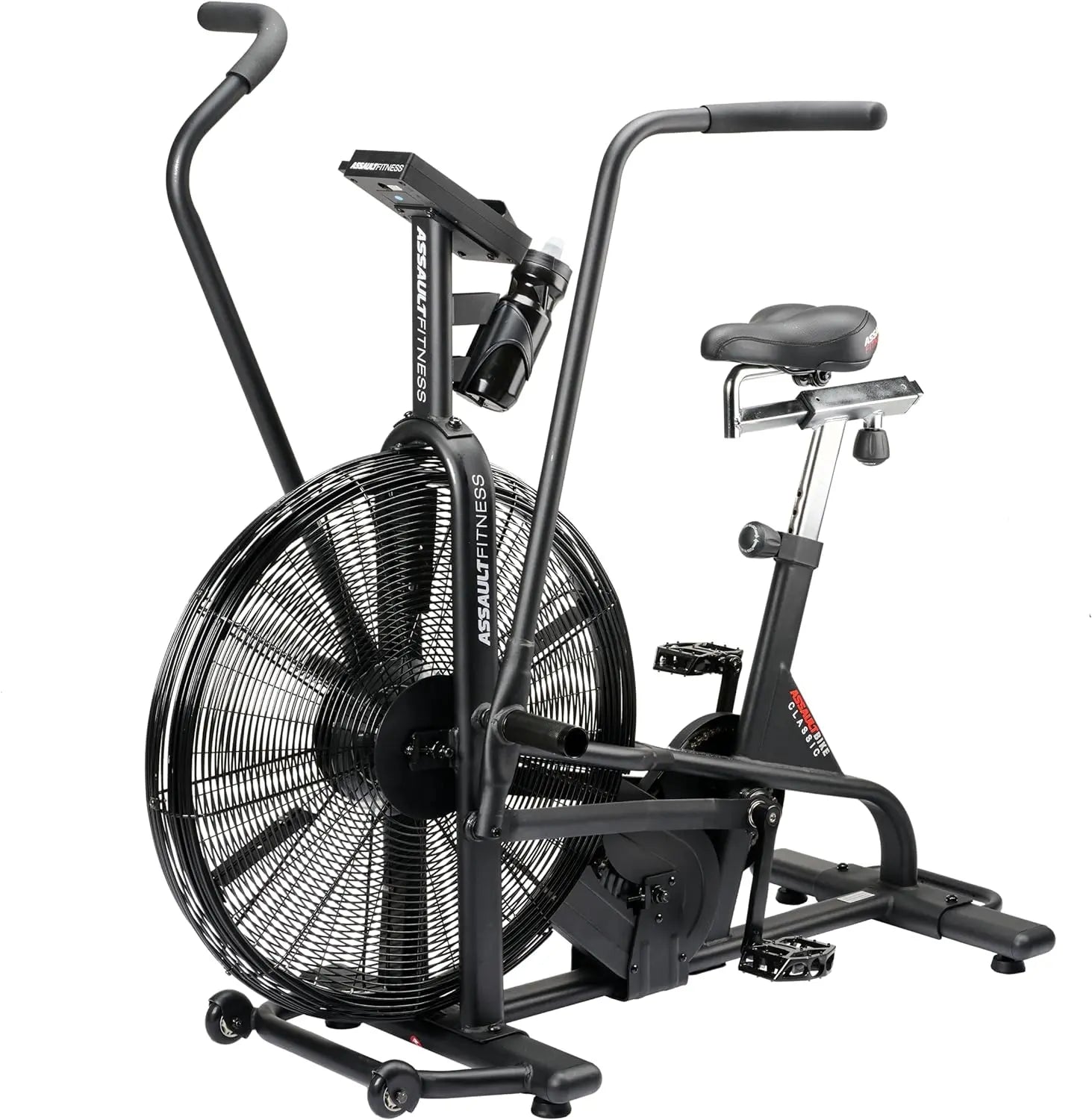 Assault Fitness Products Assault Air Bike Trainer, Black - The Champ Gear