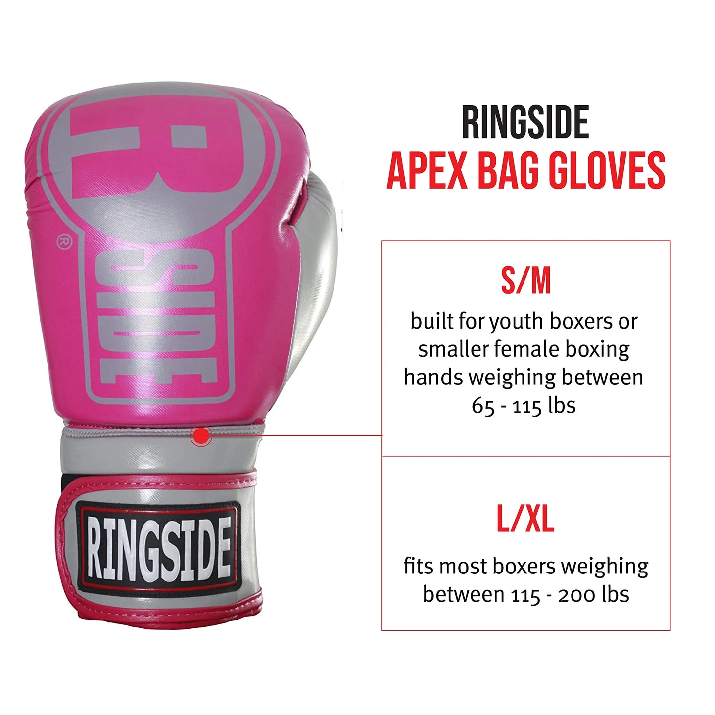 Ringside Apex Bag Gloves - The Champ Gear