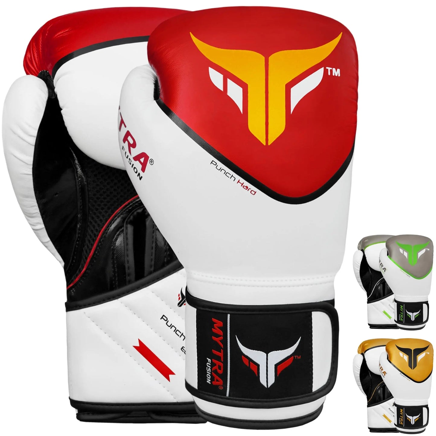 Mytra Fusion Boxing Gloves Pro Training Sparring Kickboxing Gloves for Men Women Workout Gloves MMA Muay Thai Punching Gloves 10 oz 12 oz 14 oz 16 oz The Champ Gear