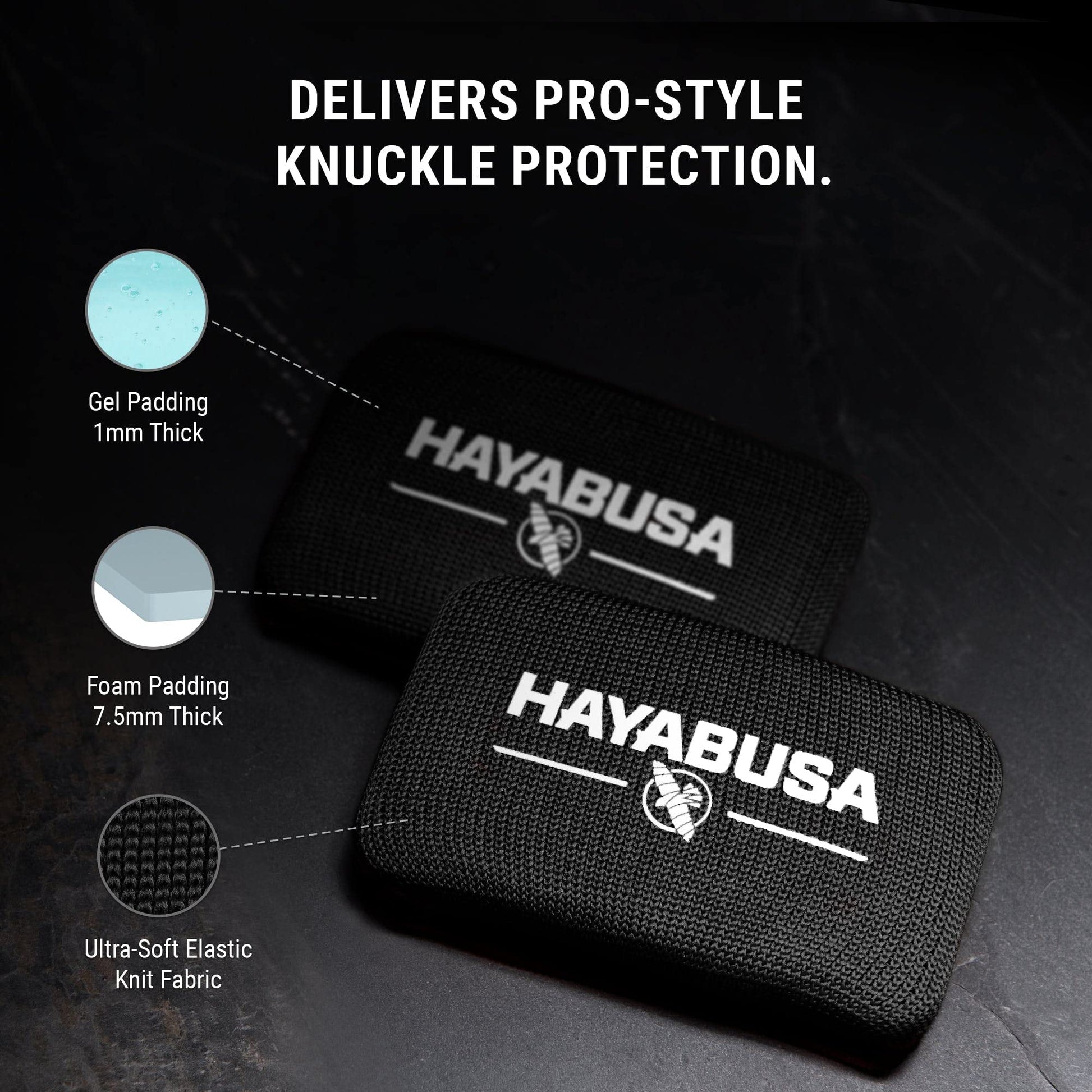 Hayabusa Boxing Knuckle Guards The Champ Gear