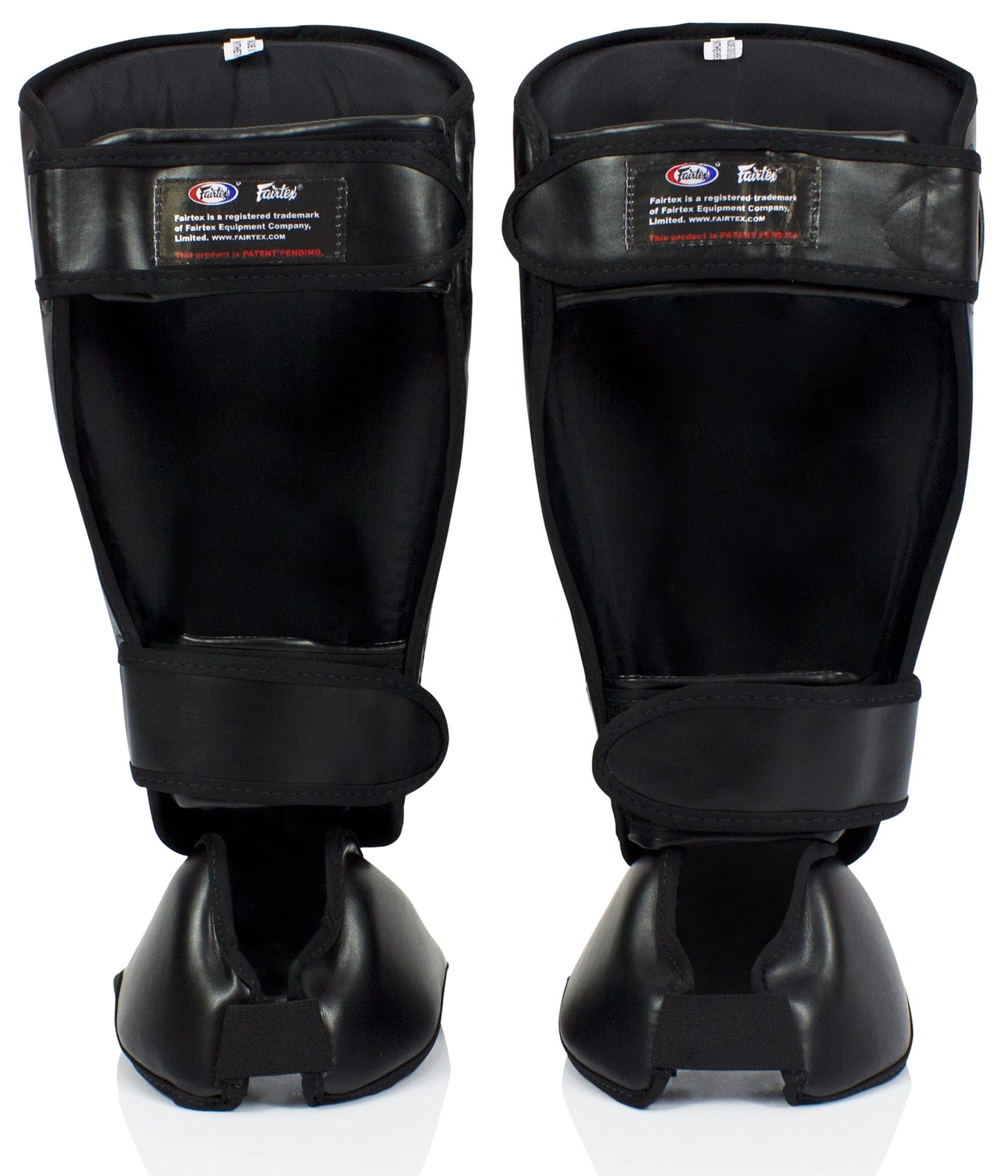 Fairtex SP7 Muay Thai Shin Guards for Men, Women, Kids | Shin Guards Made with Syntek Leather & are Premium, Lightweight & Durable | Detachable shin & Foot Protector The Champ Gear