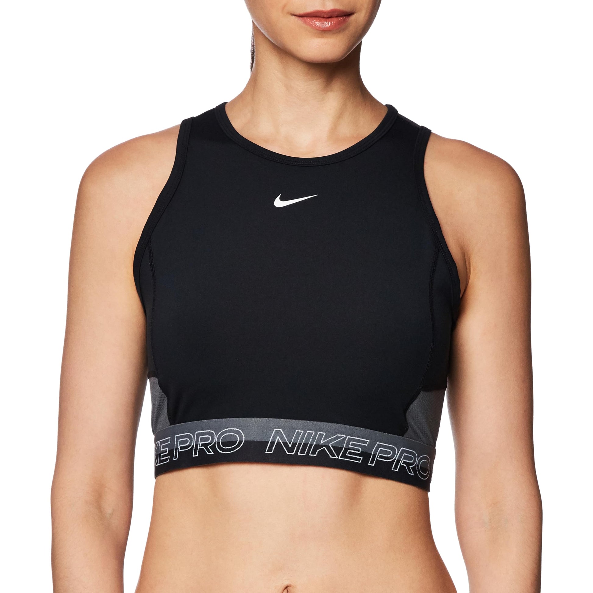 Nike Pro Dri-FIT Women's Cropped Training Tank The Champ Gear