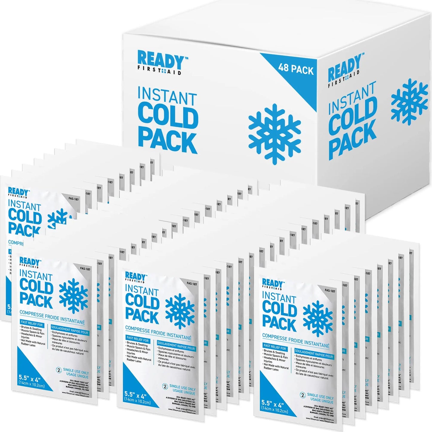 Instant Cold Pack, (Cases of 24) - The Champ Gear