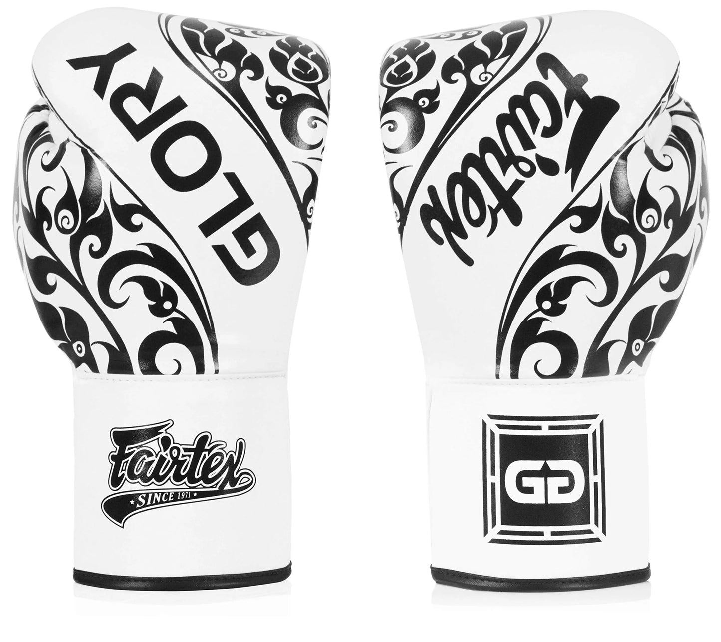 Fairtex Glory Training Gloves - Premium Leather MMA & Boxing Gloves |Handmade in Thailand - Shock-Absorbing Foam Padding | Ideal for Kickboxing, Sparring & Competition The Champ Gear