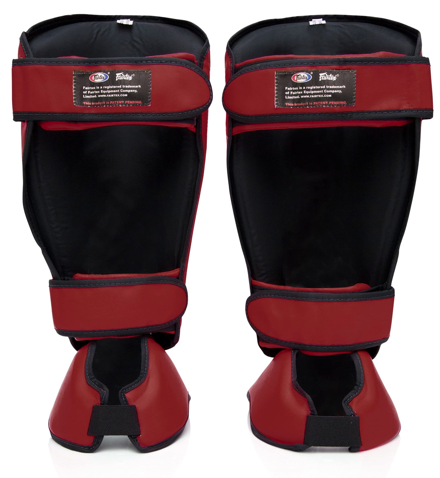 Fairtex SP7 Muay Thai Shin Guards for Men, Women, Kids | Shin Guards Made with Syntek Leather & are Premium, Lightweight & Durable | Detachable shin & Foot Protector The Champ Gear