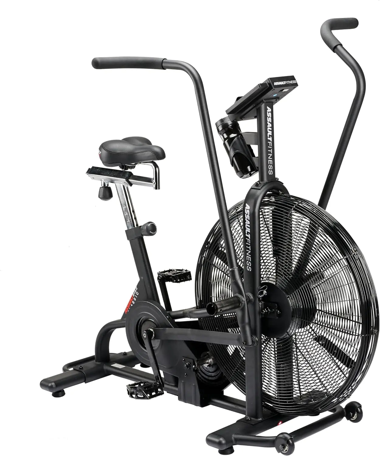 Assault Fitness Products Assault Air Bike Trainer, Black - The Champ Gear