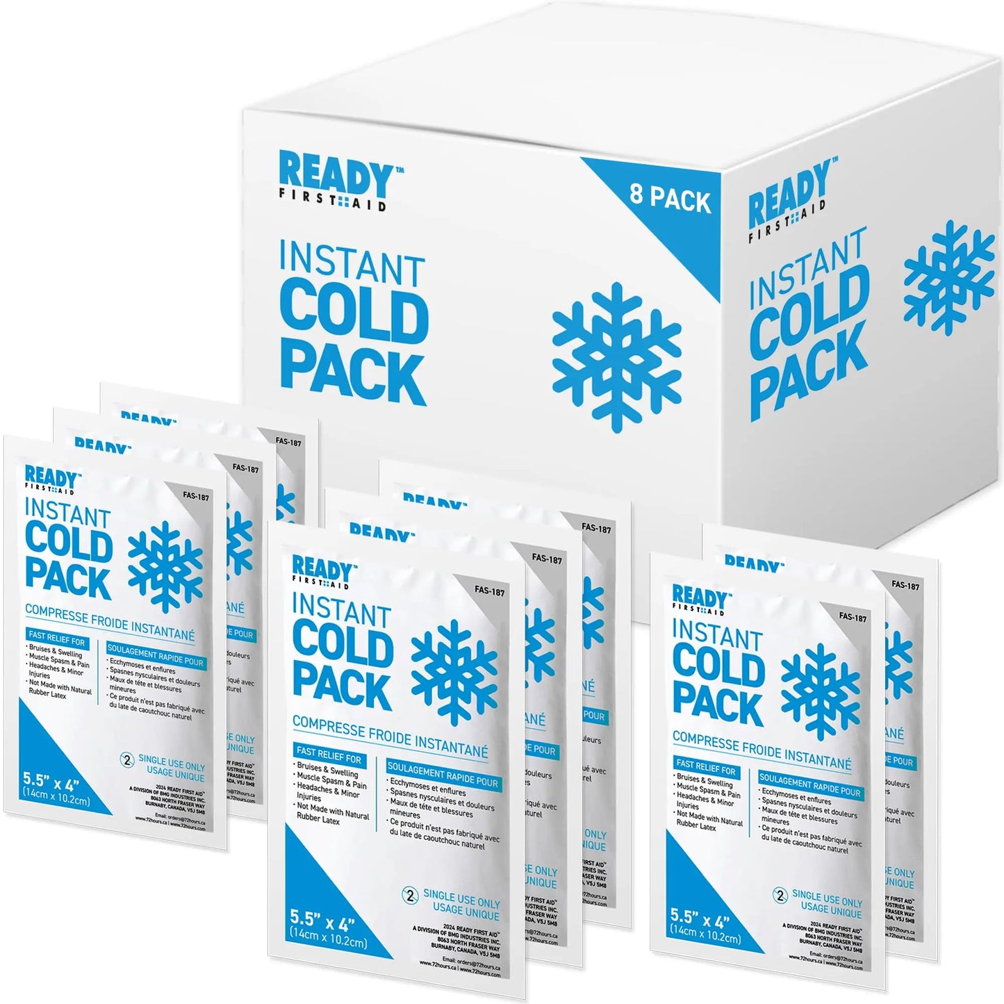 Instant Cold Pack, (Cases of 24) - The Champ Gear