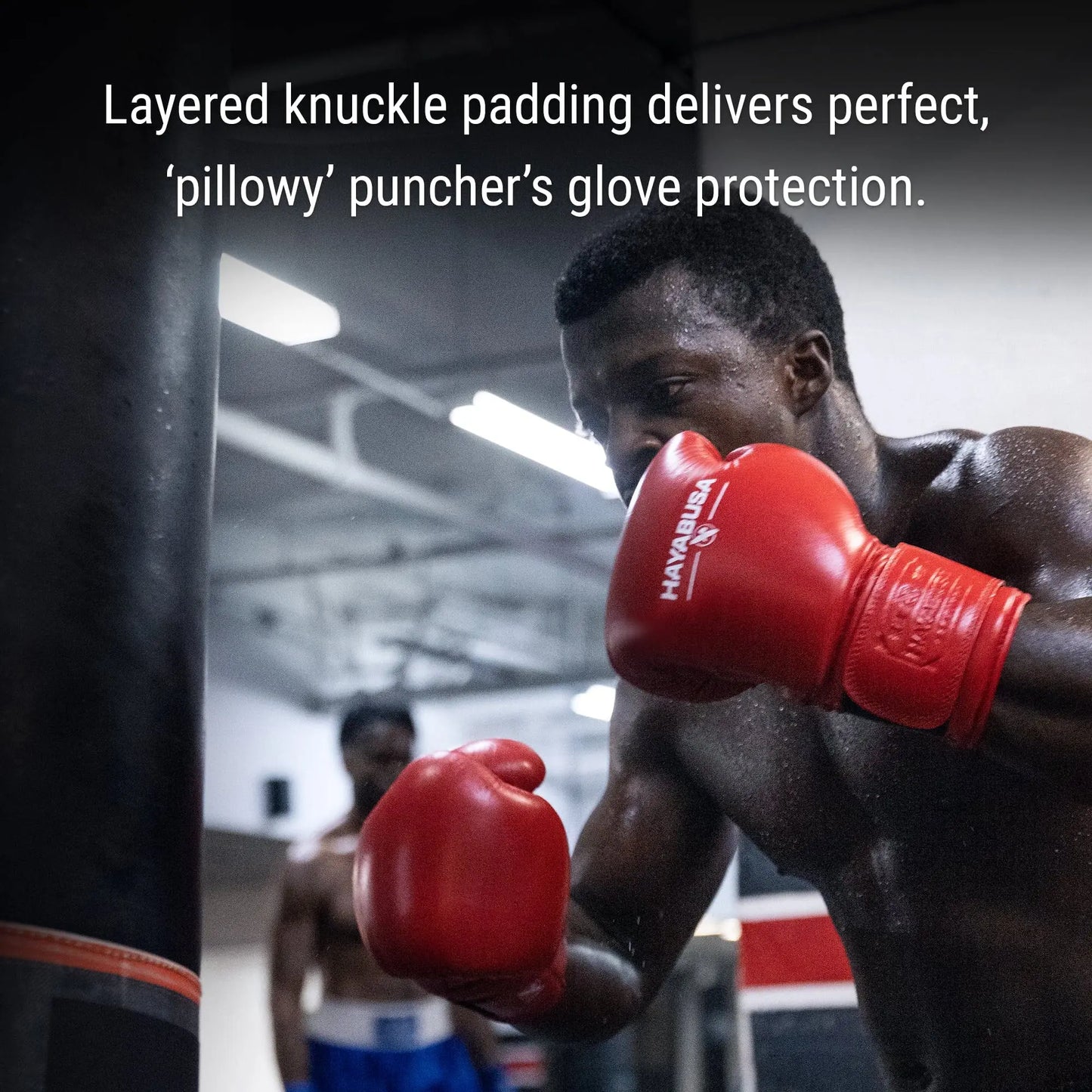 Hayabusa Pro Leather Hook and Loop Boxing Gloves for Men and Women - The Champ Gear