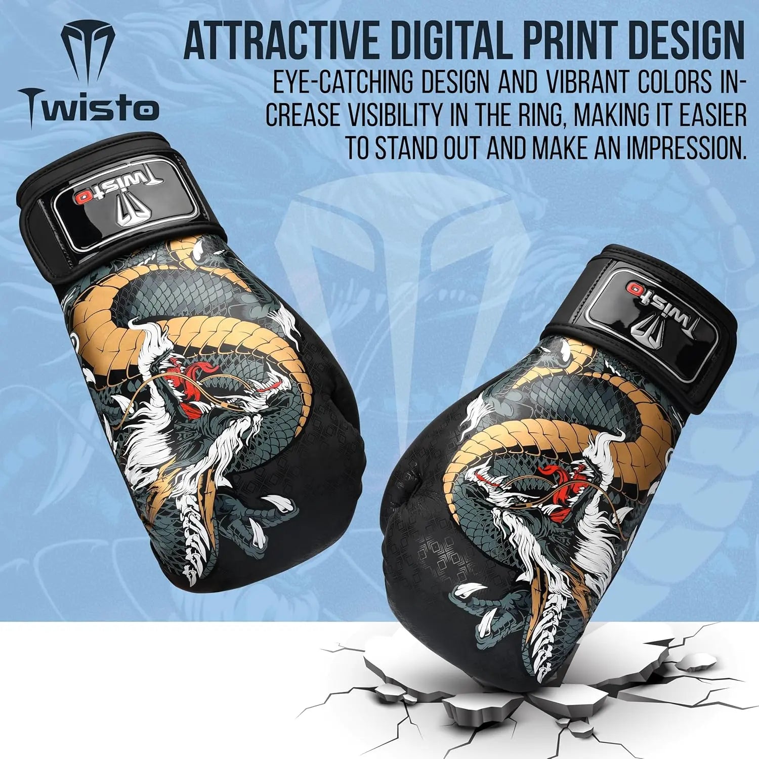 Twisto Boxing Gloves Hydra S6 - The Champ Gear