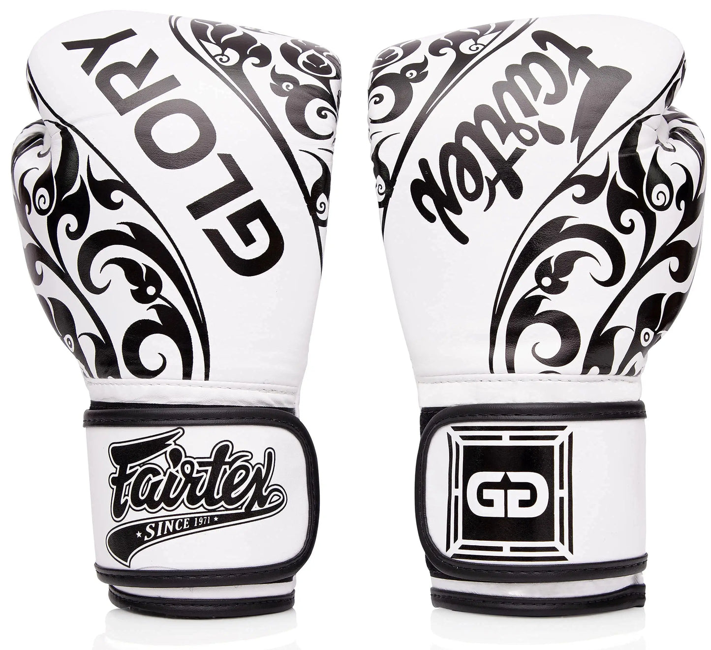 Fairtex Glory Training Gloves - Premium Leather MMA & Boxing Gloves |Handmade in Thailand - Shock-Absorbing Foam Padding | Ideal for Kickboxing, Sparring & Competition The Champ Gear