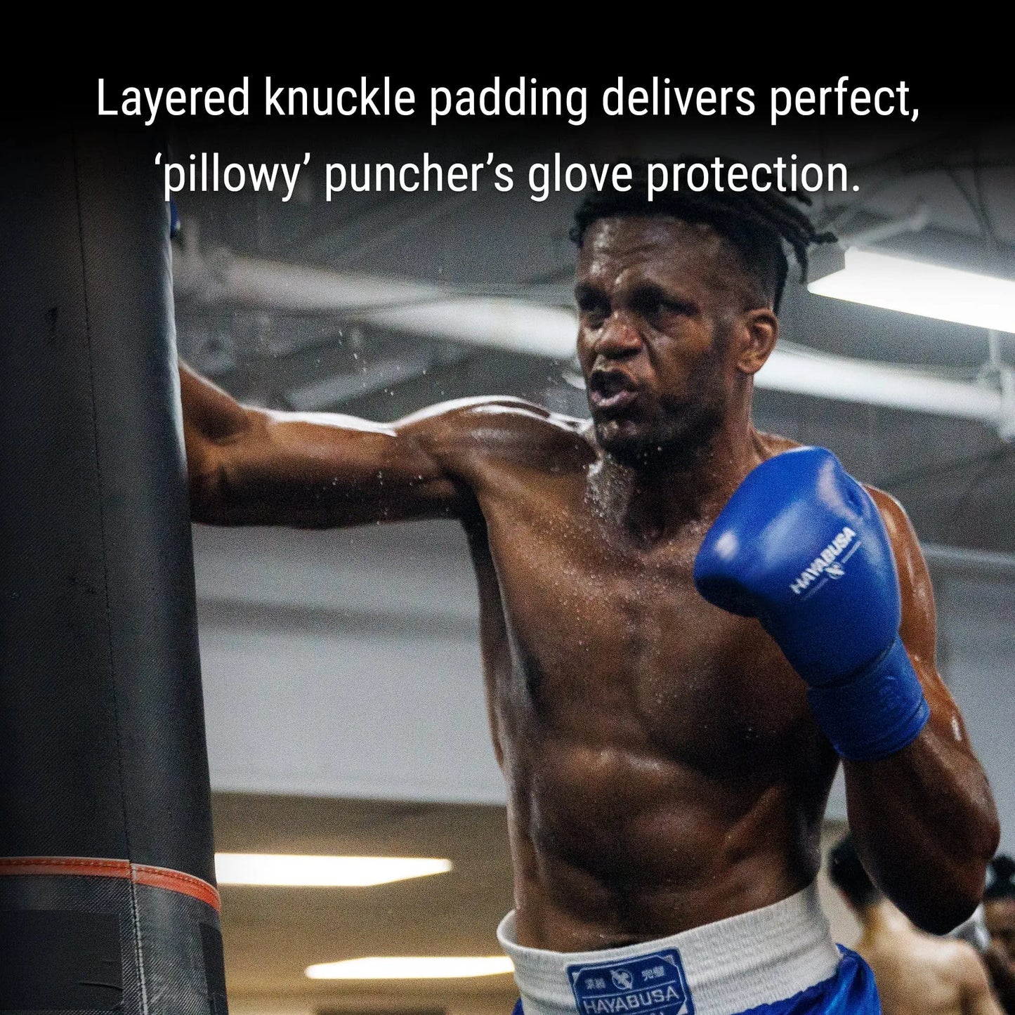 Hayabusa Pro Leather Hook and Loop Boxing Gloves for Men and Women - The Champ Gear