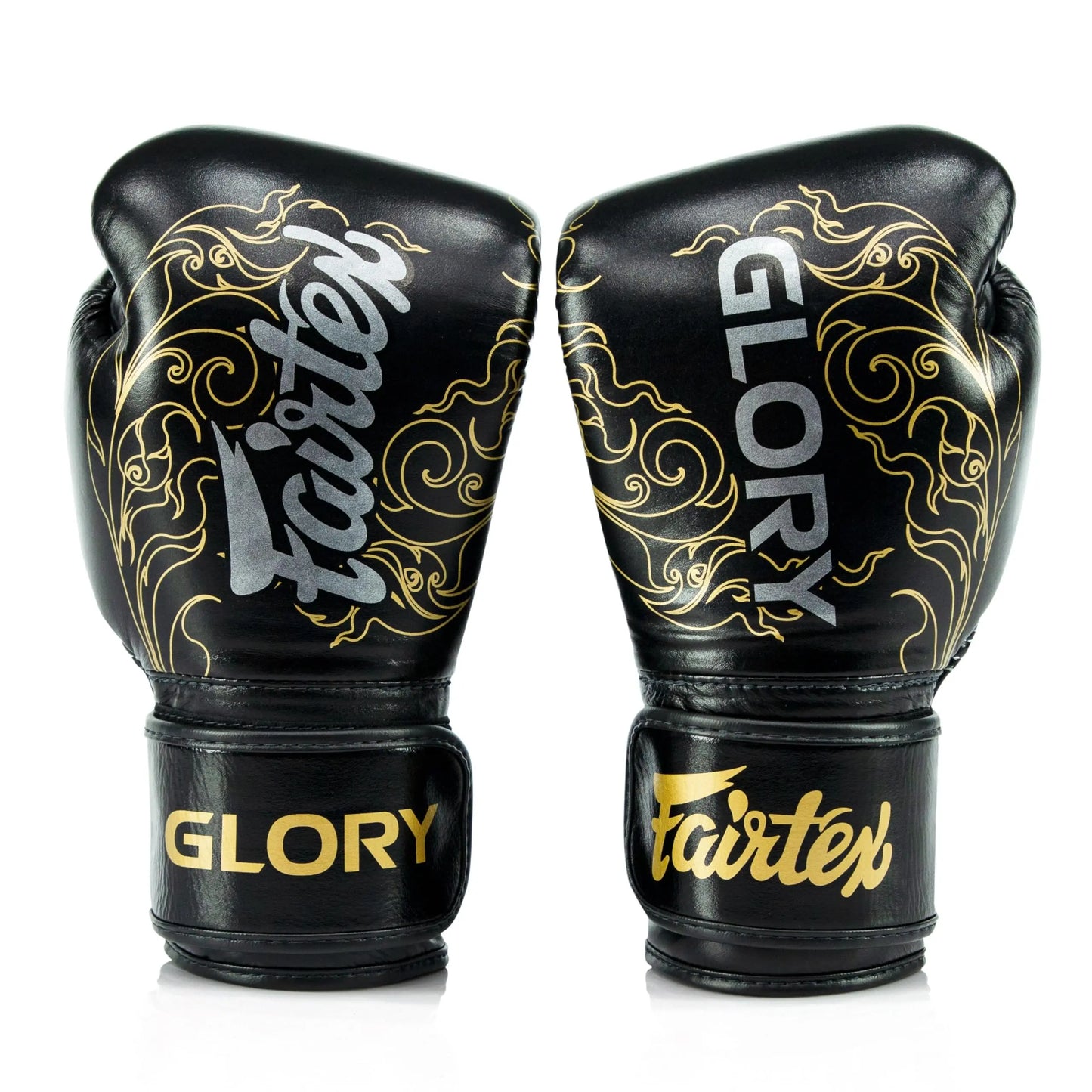 Fairtex Glory Training Gloves - Premium Leather MMA & Boxing Gloves |Handmade in Thailand - Shock-Absorbing Foam Padding | Ideal for Kickboxing, Sparring & Competition The Champ Gear