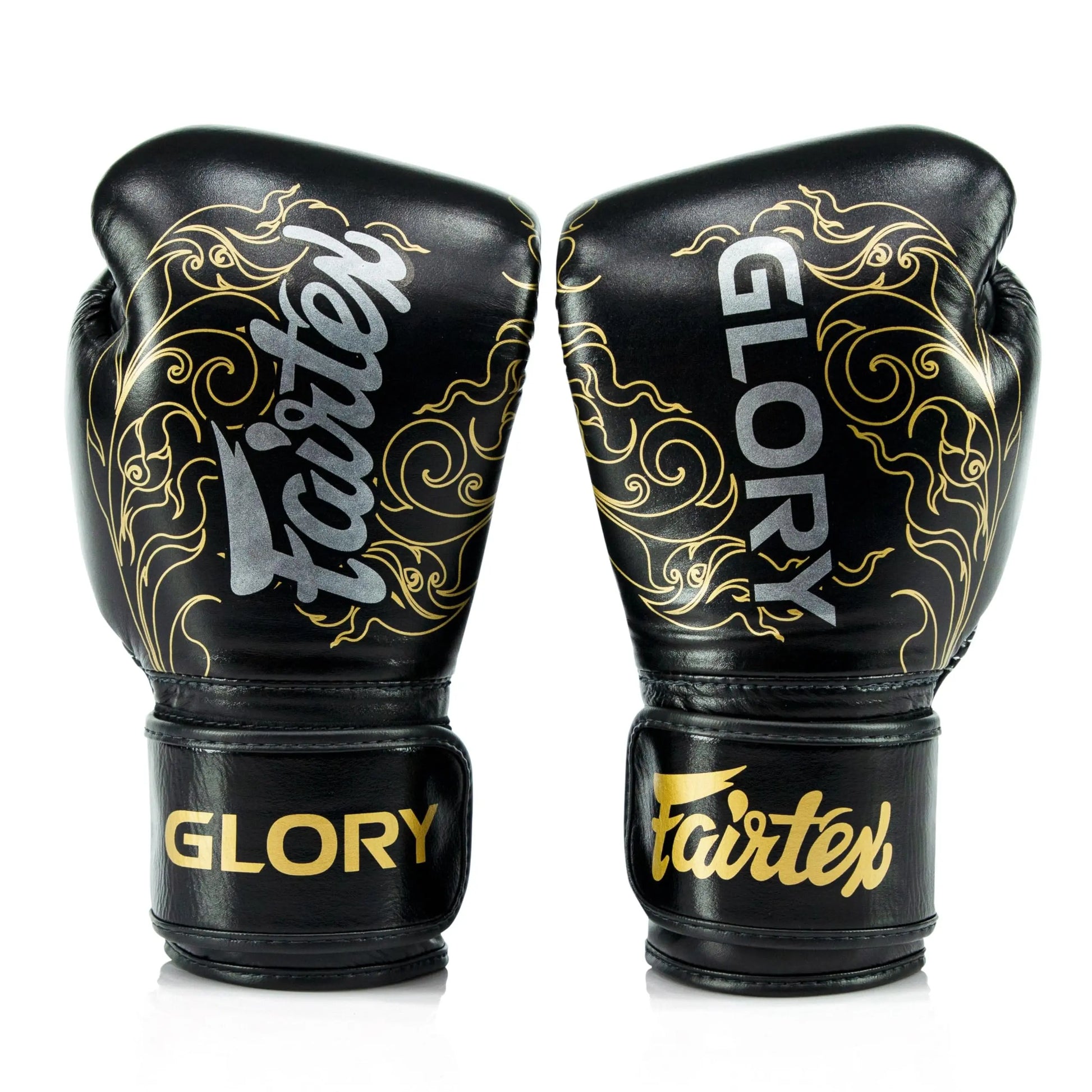 Fairtex Glory Training Gloves - Premium Leather MMA & Boxing Gloves |Handmade in Thailand - Shock-Absorbing Foam Padding | Ideal for Kickboxing, Sparring & Competition The Champ Gear