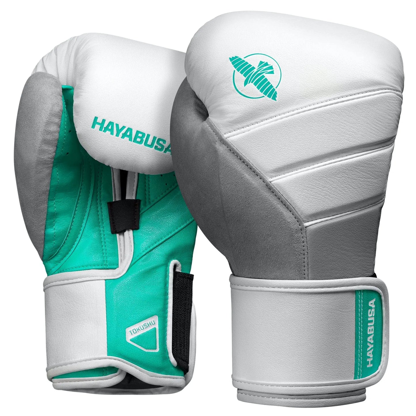 Hayabusa T3 Boxing Gloves for Men and Women Wrist and Knuckle Protection, Dual-X Hook and Loop Closure, Splinted Wrist Support, 5 Layer Foam Knuckle Padding The Champ Gear