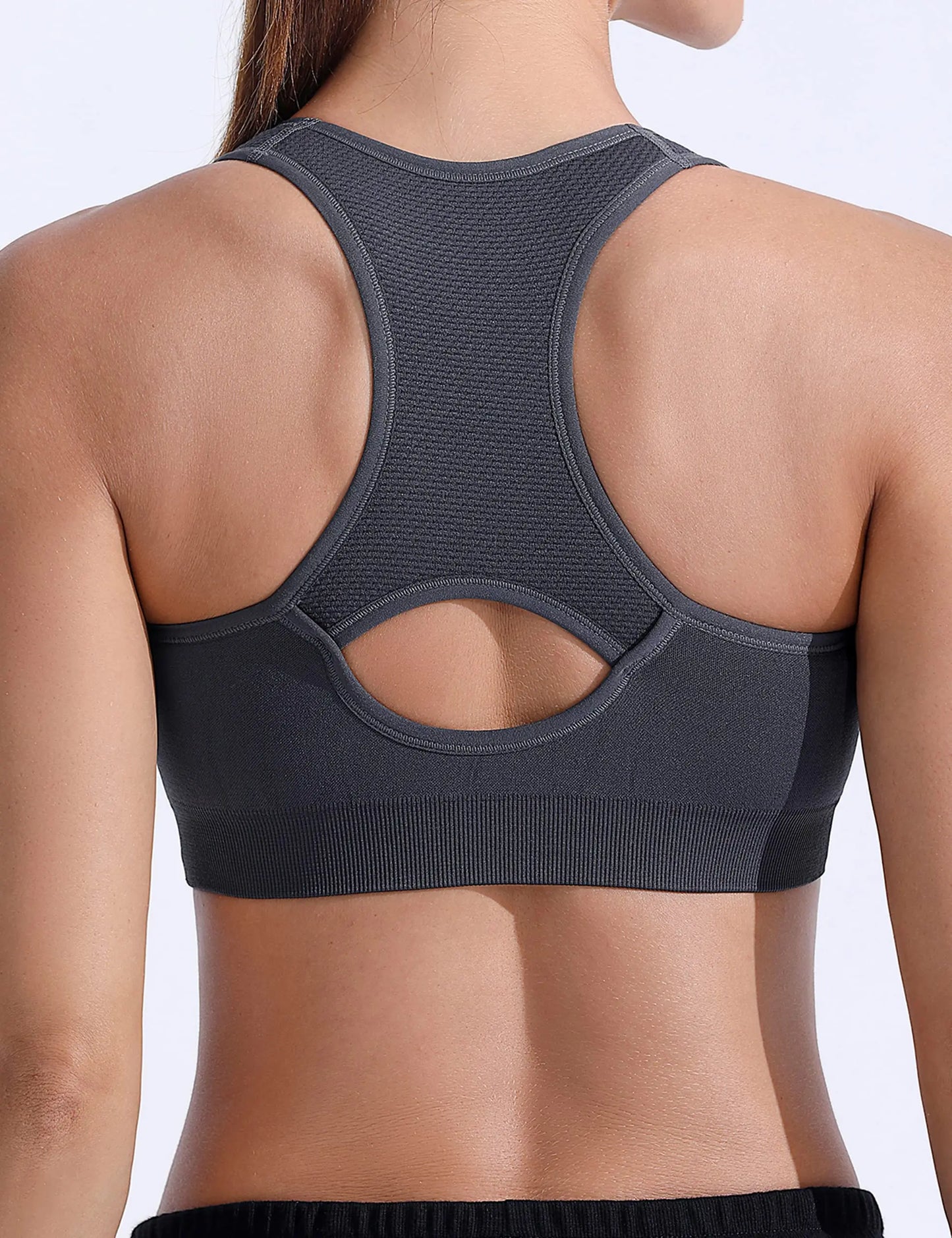 Sports Bras for Women - Padded Seamless Bras for Yoga Gym Workout Fitness - The Champ Gear