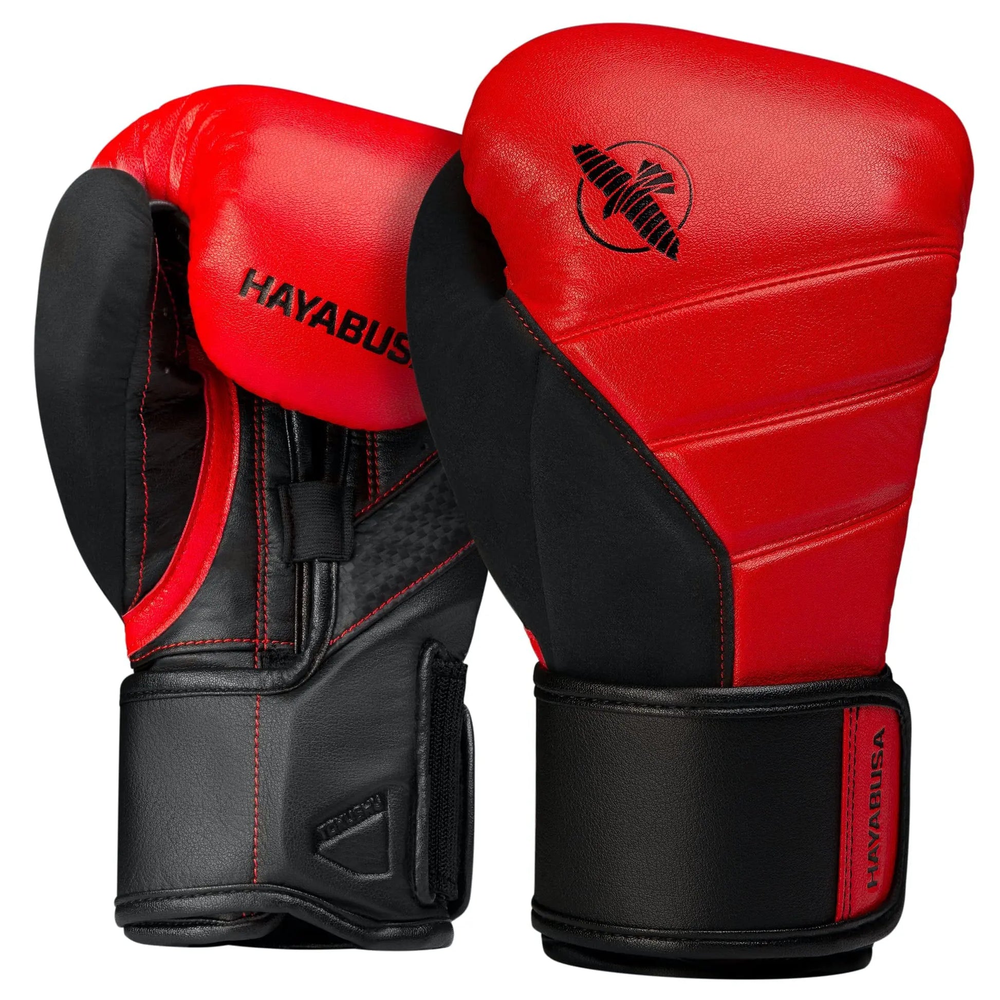 Hayabusa T3 Boxing Gloves for Men and Women Wrist and Knuckle Protection, Dual-X Hook and Loop Closure, Splinted Wrist Support, 5 Layer Foam Knuckle Padding The Champ Gear