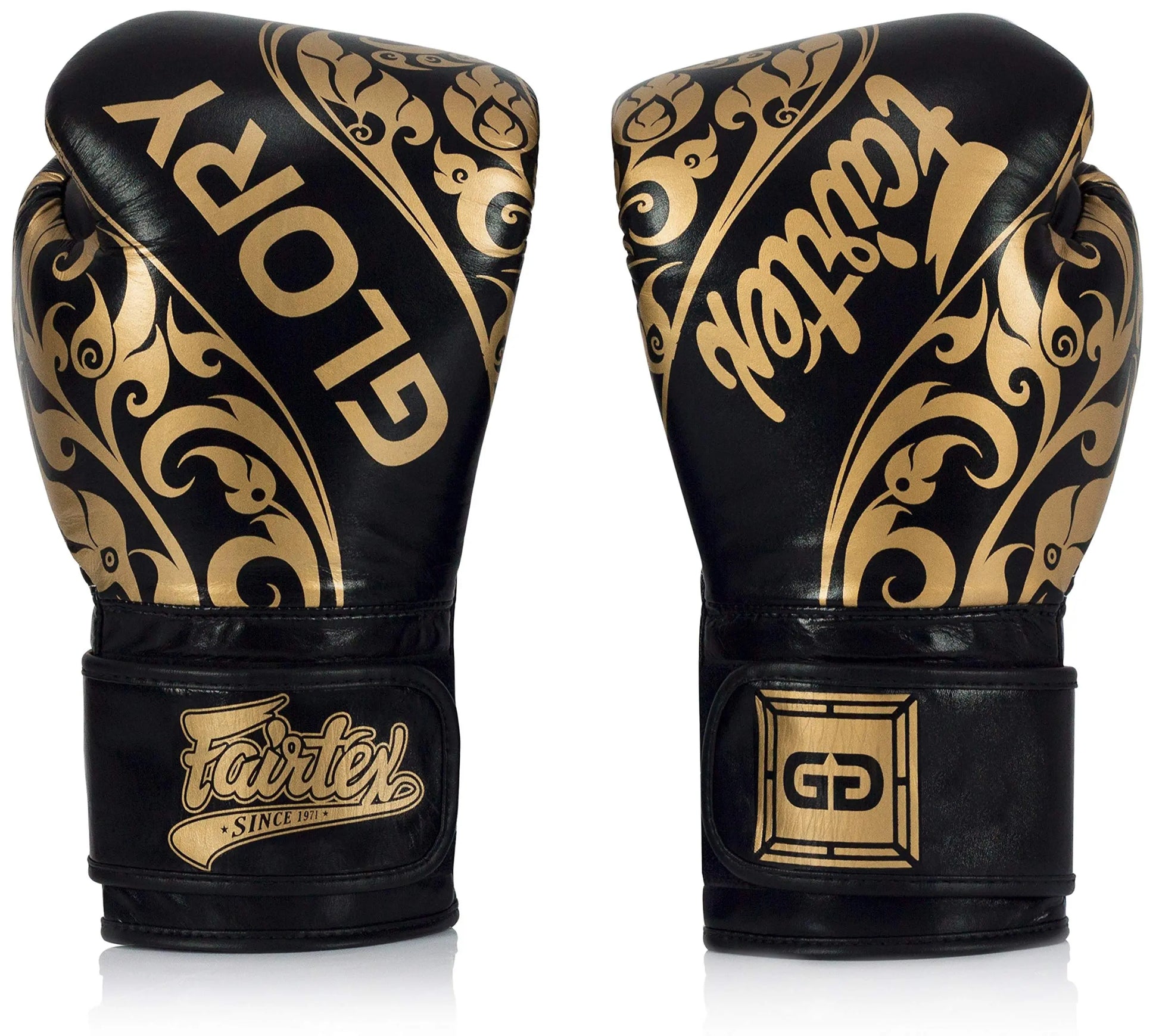 Fairtex Glory Training Gloves - Premium Leather MMA & Boxing Gloves |Handmade in Thailand - Shock-Absorbing Foam Padding | Ideal for Kickboxing, Sparring & Competition The Champ Gear