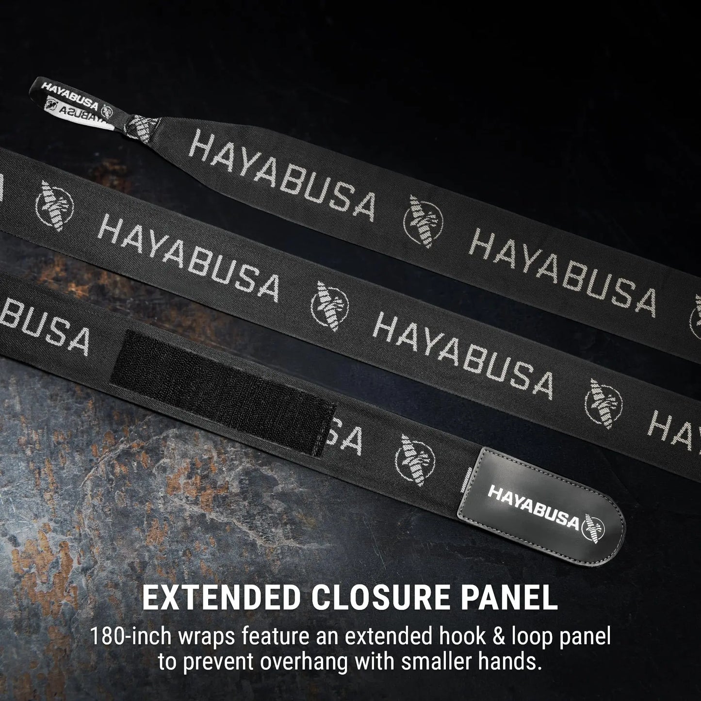 Hayabusa Deluxe Boxing Hand Wraps for Men and Women MMA, Kickboxing and Muay Thai - 4 Colors, 180 inches The Champ Gear