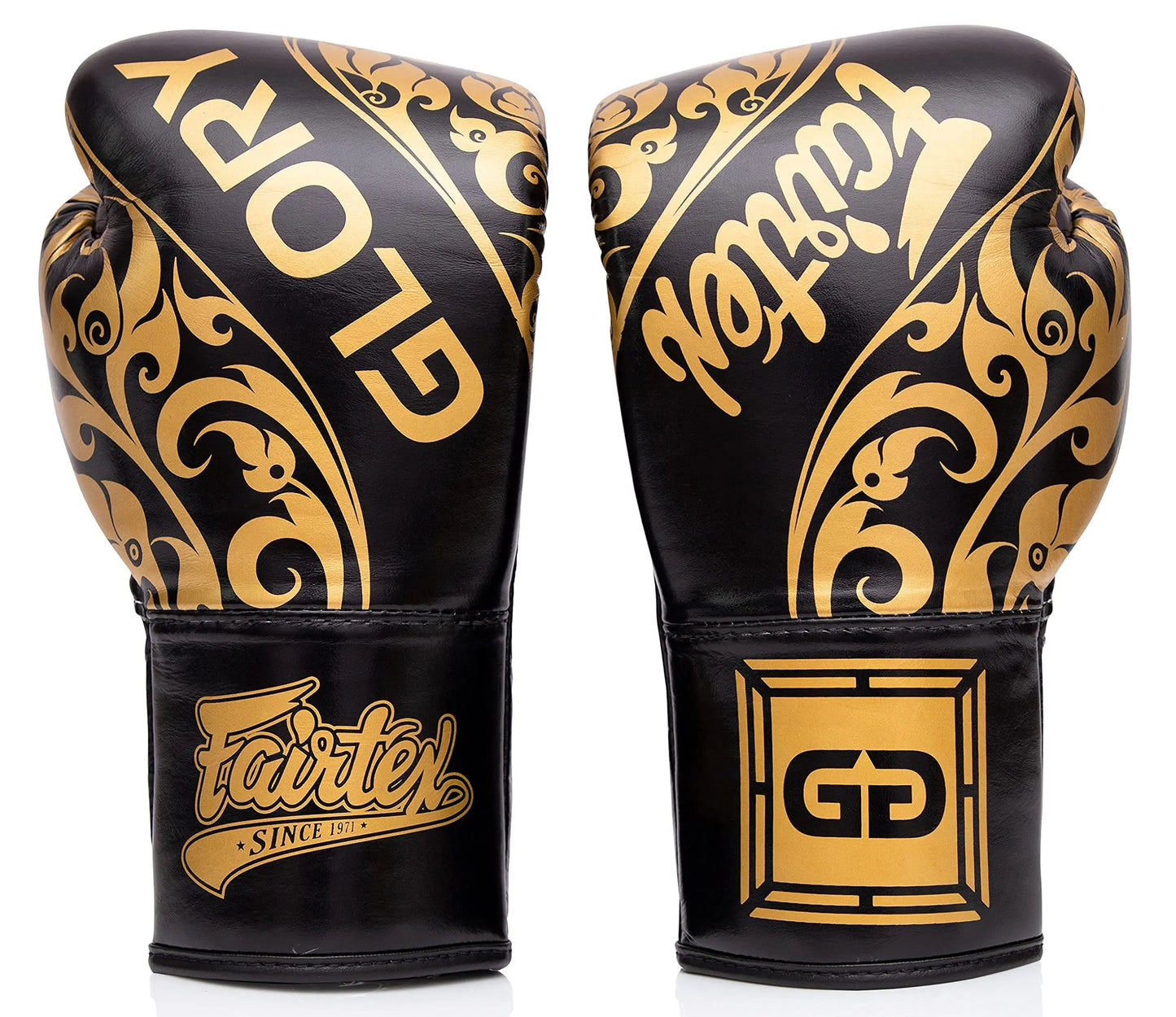 Fairtex Glory Training Gloves - Premium Leather MMA & Boxing Gloves |Handmade in Thailand - Shock-Absorbing Foam Padding | Ideal for Kickboxing, Sparring & Competition The Champ Gear