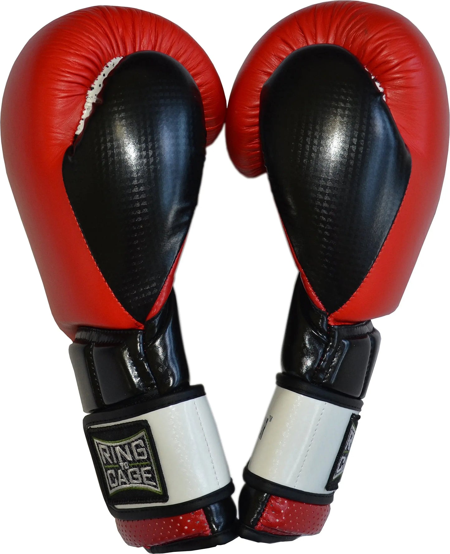 Ultima MiM-Foam Training Boxing Gloves (Red/Black/White, 16oz) The Champ Gear